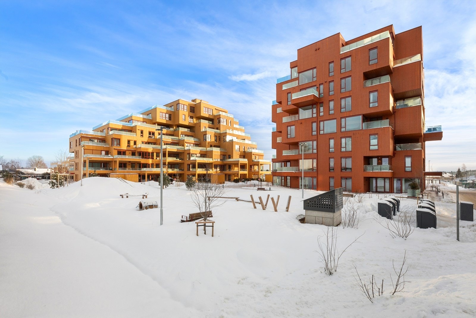 Fasade. Kronen er tegnet av Code arkitekter. Galleribilde