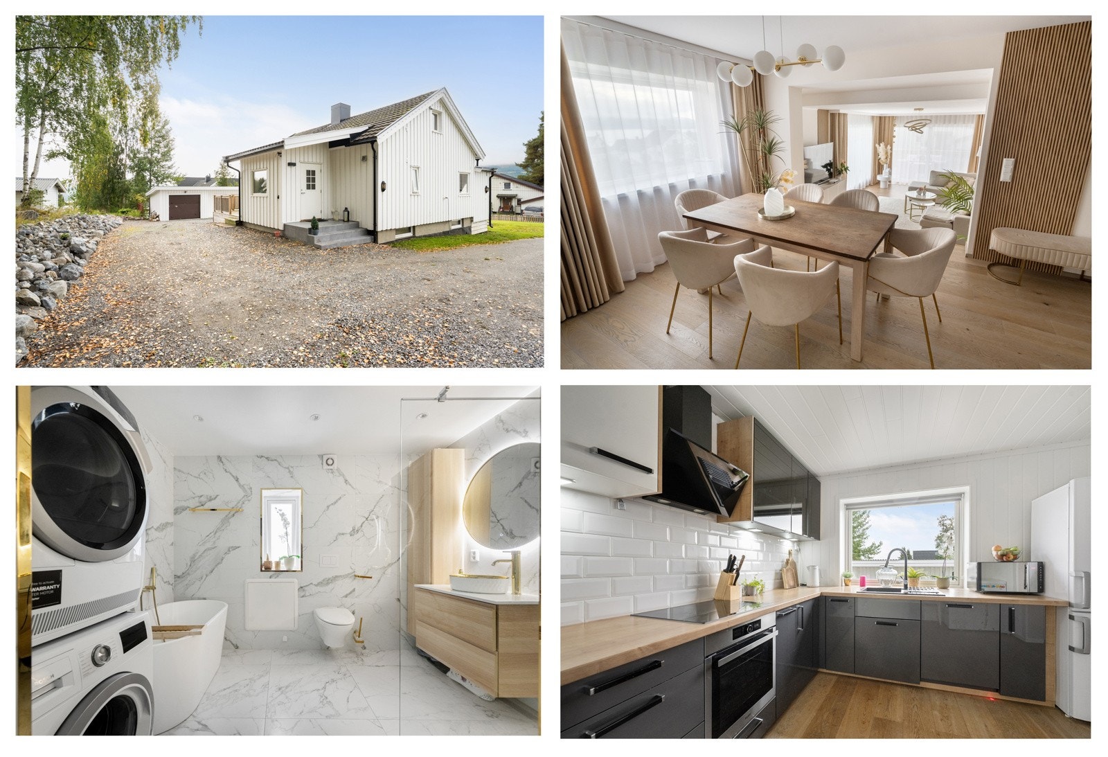 Posthusvegen 9 - en oppusset enebolig med moderne stil Galleribilde