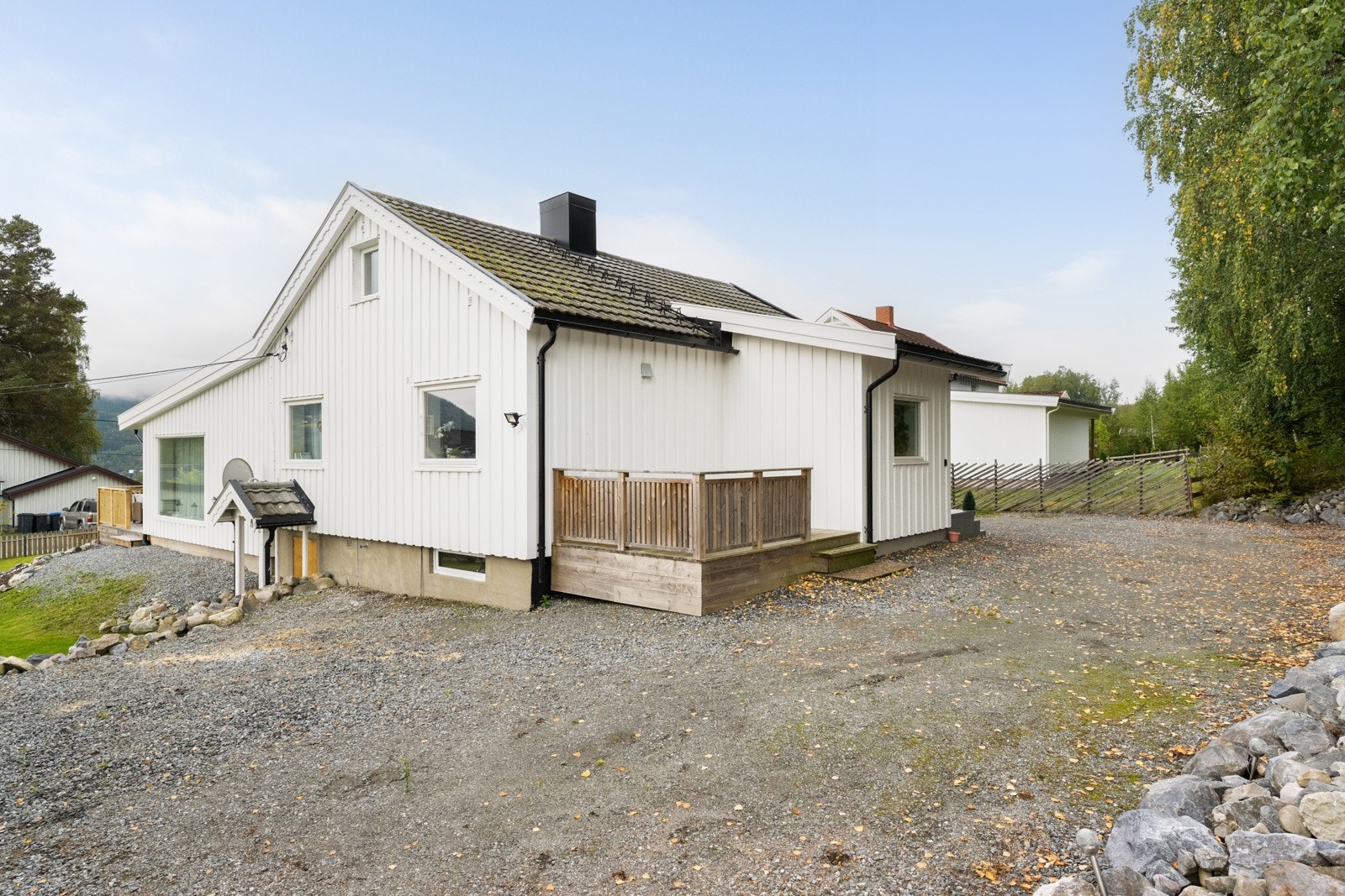 Tomten er på 1187 m2 Galleribilde