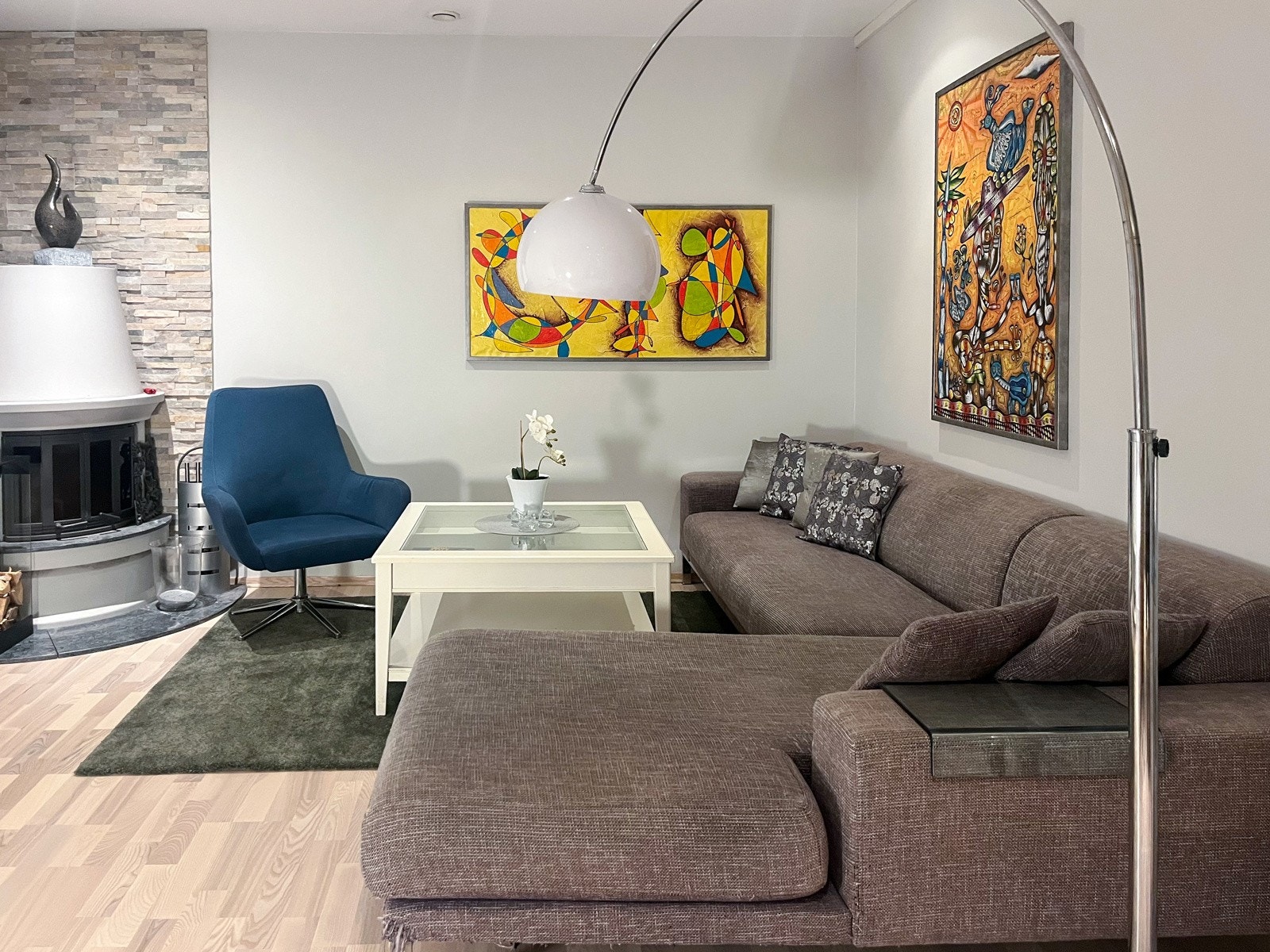 Stue fra en av hybelene Galleribilde