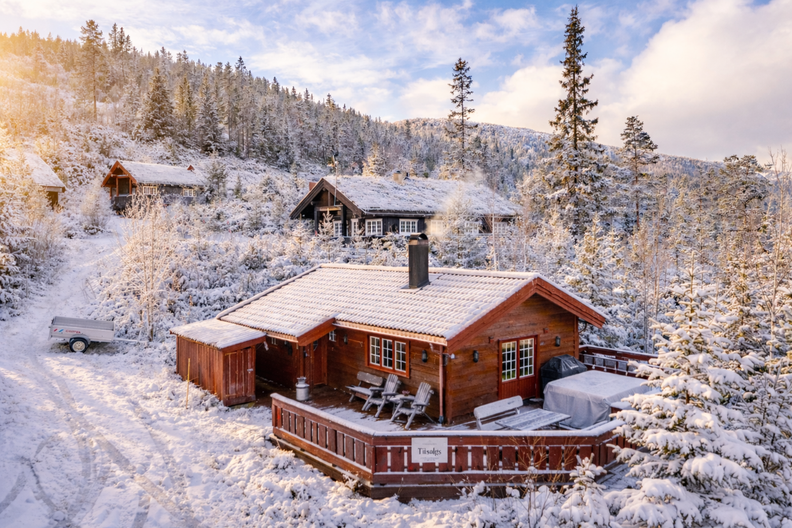 Lokal Eiendomsmegler MNEF/Partner Ådne Holestøl Hognerud ønsker velkommen til flotte Uvdal! Galleribilde