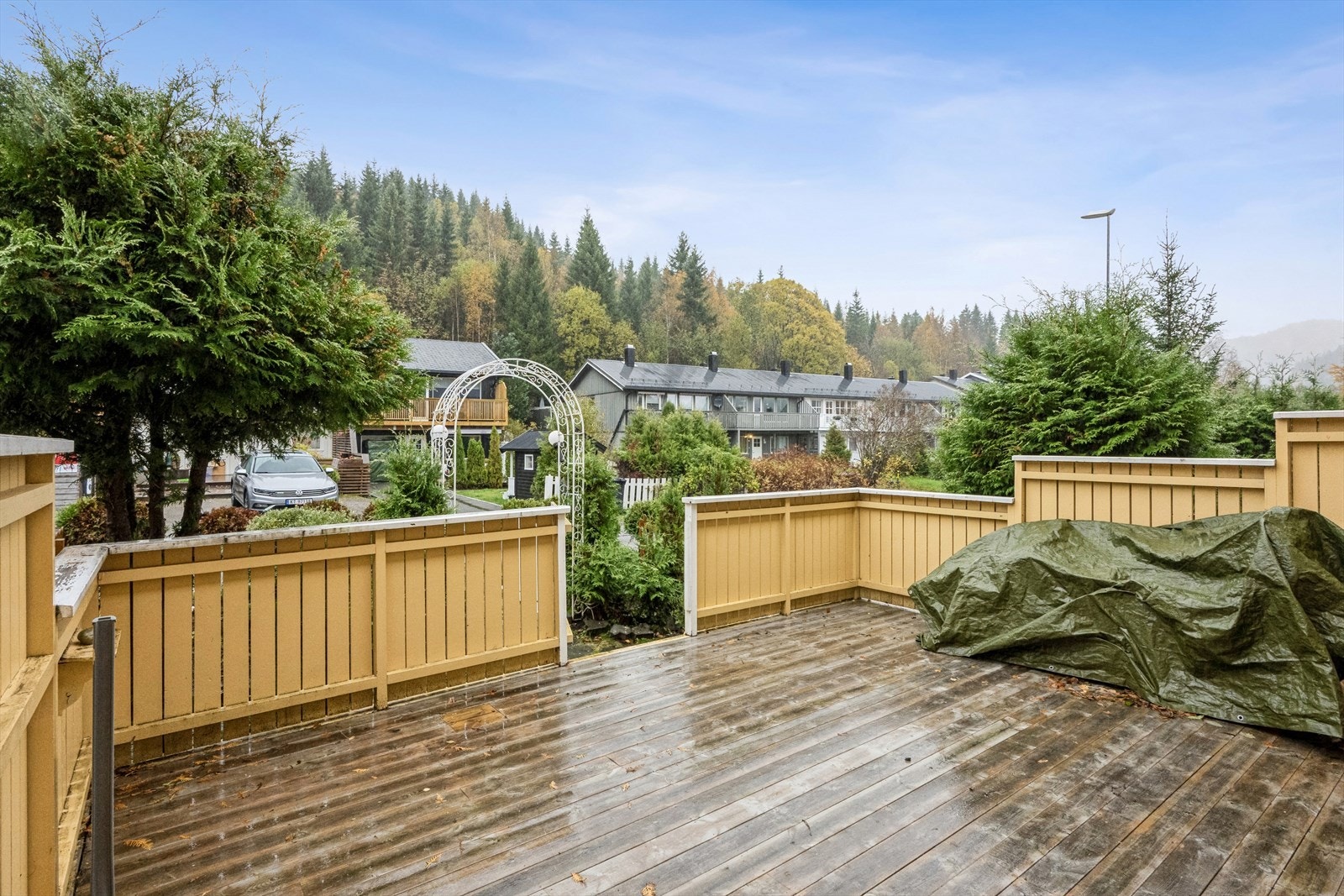 Fin uteplass Galleribilde