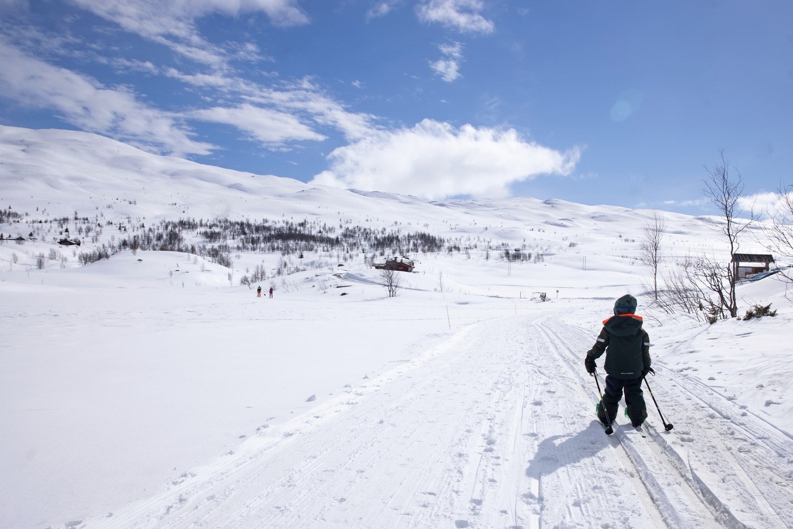Langrenn i Hemsedal er en opplevelse som kombinerer frisk fjelluft med fantastisk utsikt. Foto: Kalle Hägglund. Galleribilde