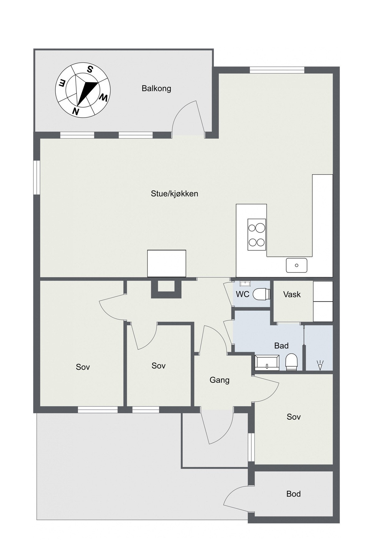 Plantegning - Skardsnuten 94 - Leilighet 41 Galleribilde