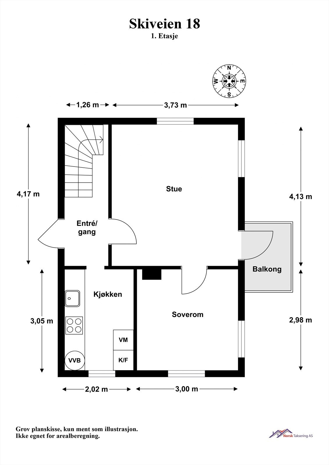 Plantegning 1. etasje. Galleribilde