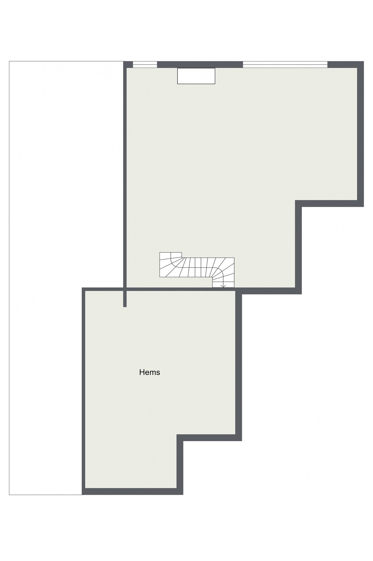 Hems. Perfekt som ekstra stue eller soveplass. Galleribilde