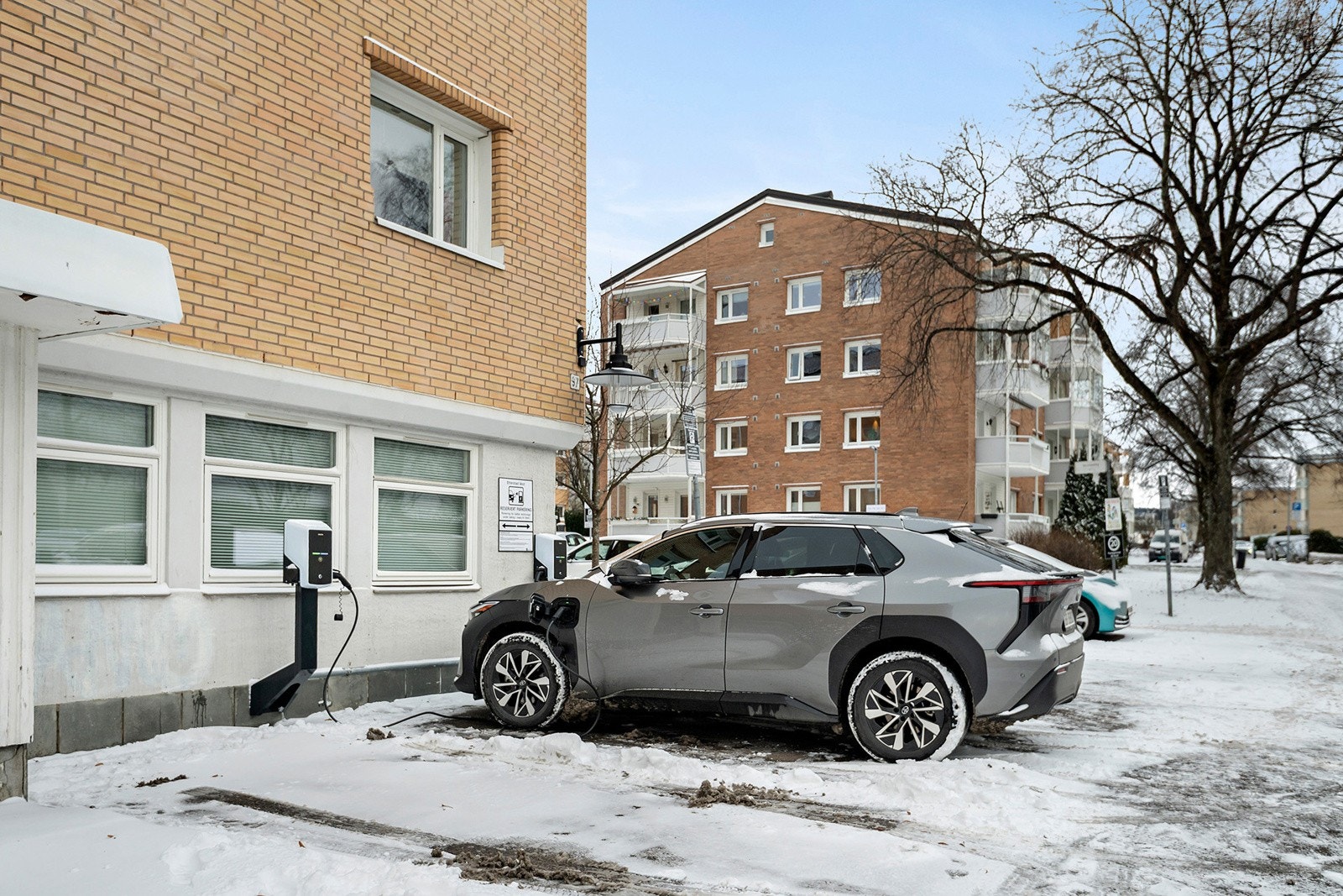 Borettslagets egne ladestasjoner Galleribilde