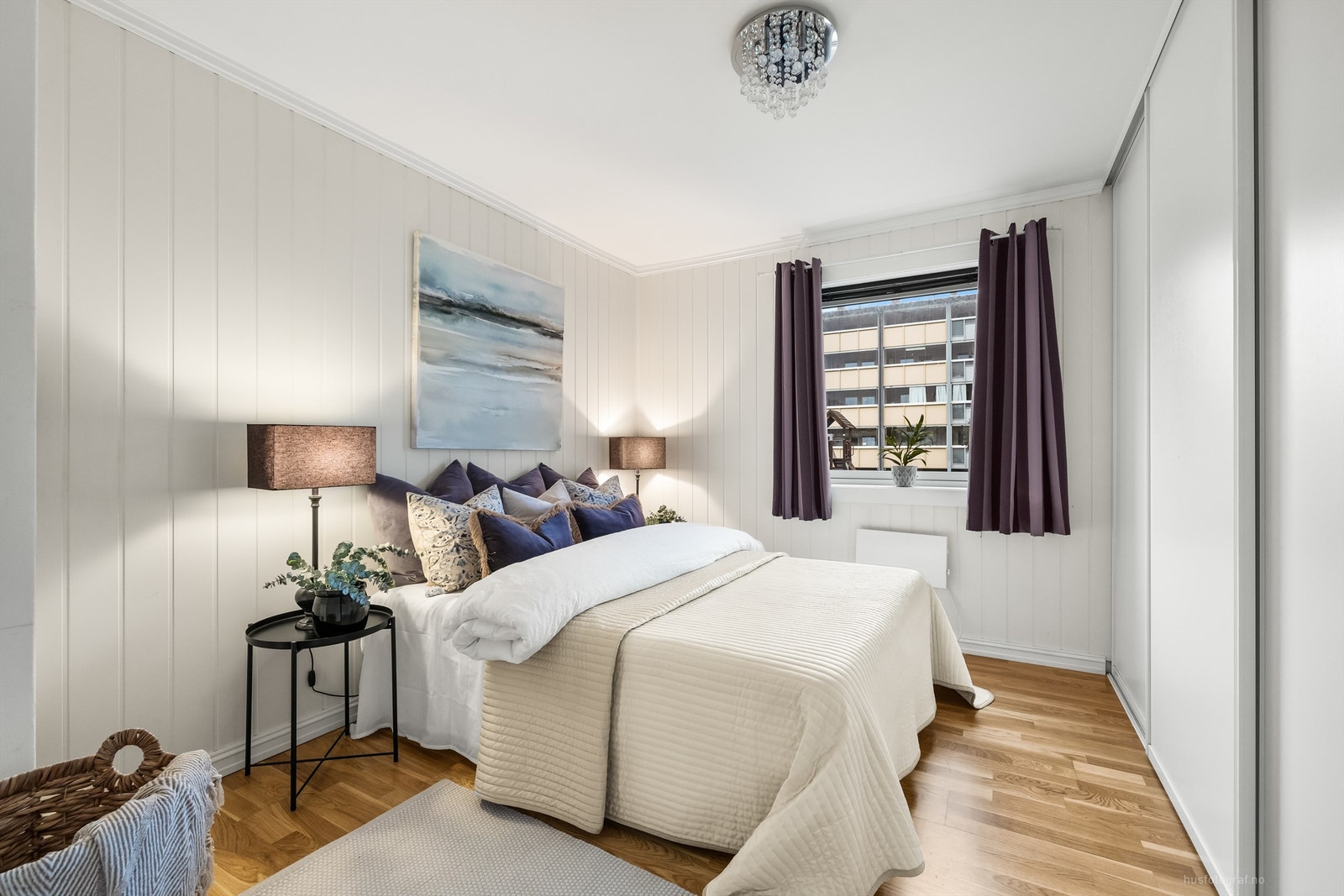 Pen 3-roms leilighet med en attraktiv og sentral beliggenhet. Foto: Haiman Askari Galleribilde