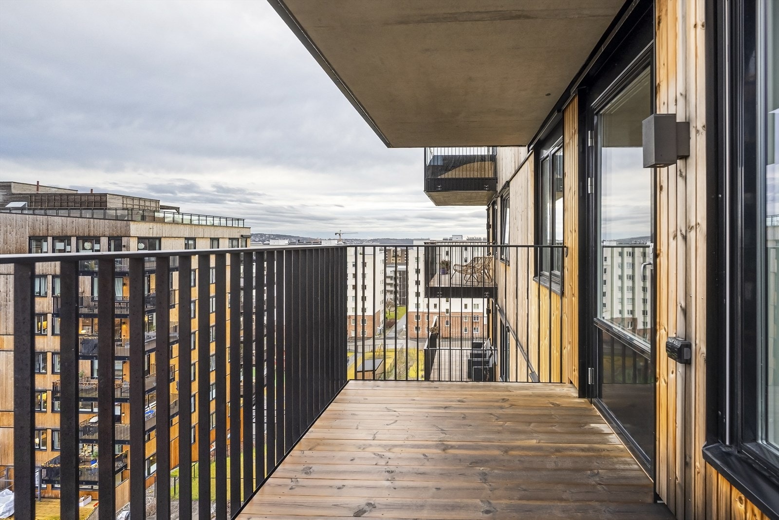 Her kan man innrede med en hyggelig sittegruppe og/eller annen møblering. Galleribilde