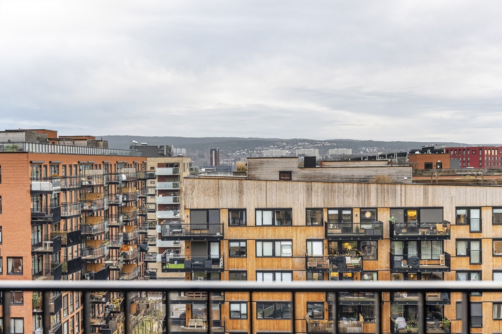 Balkongen byr på en utsikt få kan måle seg med! Galleribilde