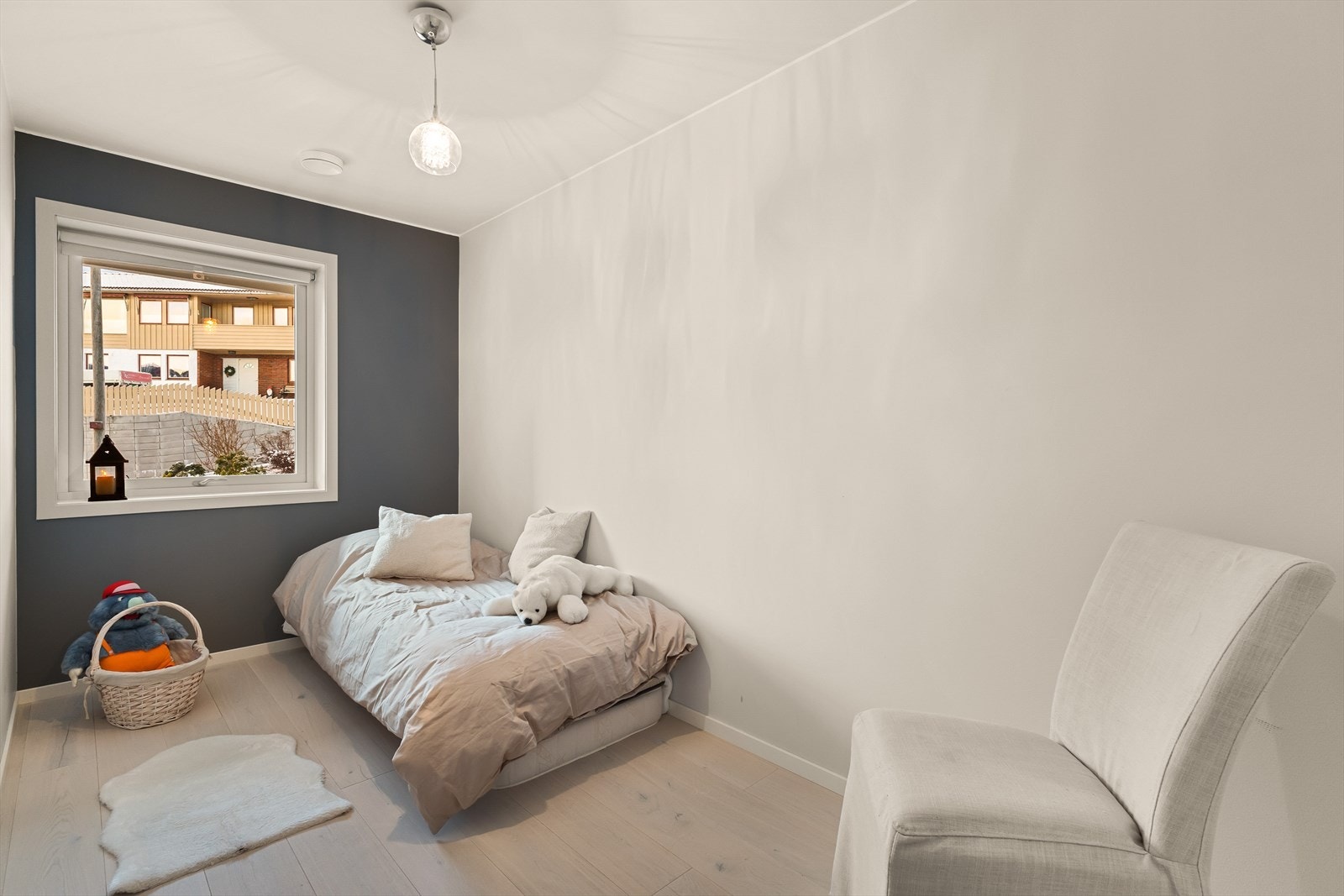 Det tredje soverommet måler 7,7 m². Galleribilde