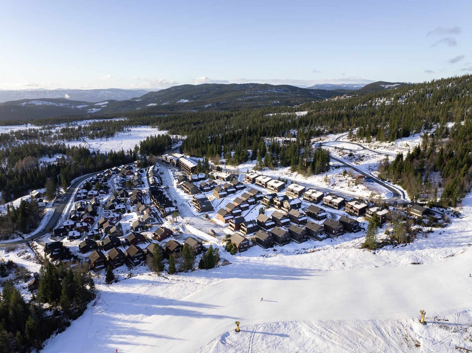 Dronebilde. Galleribilde