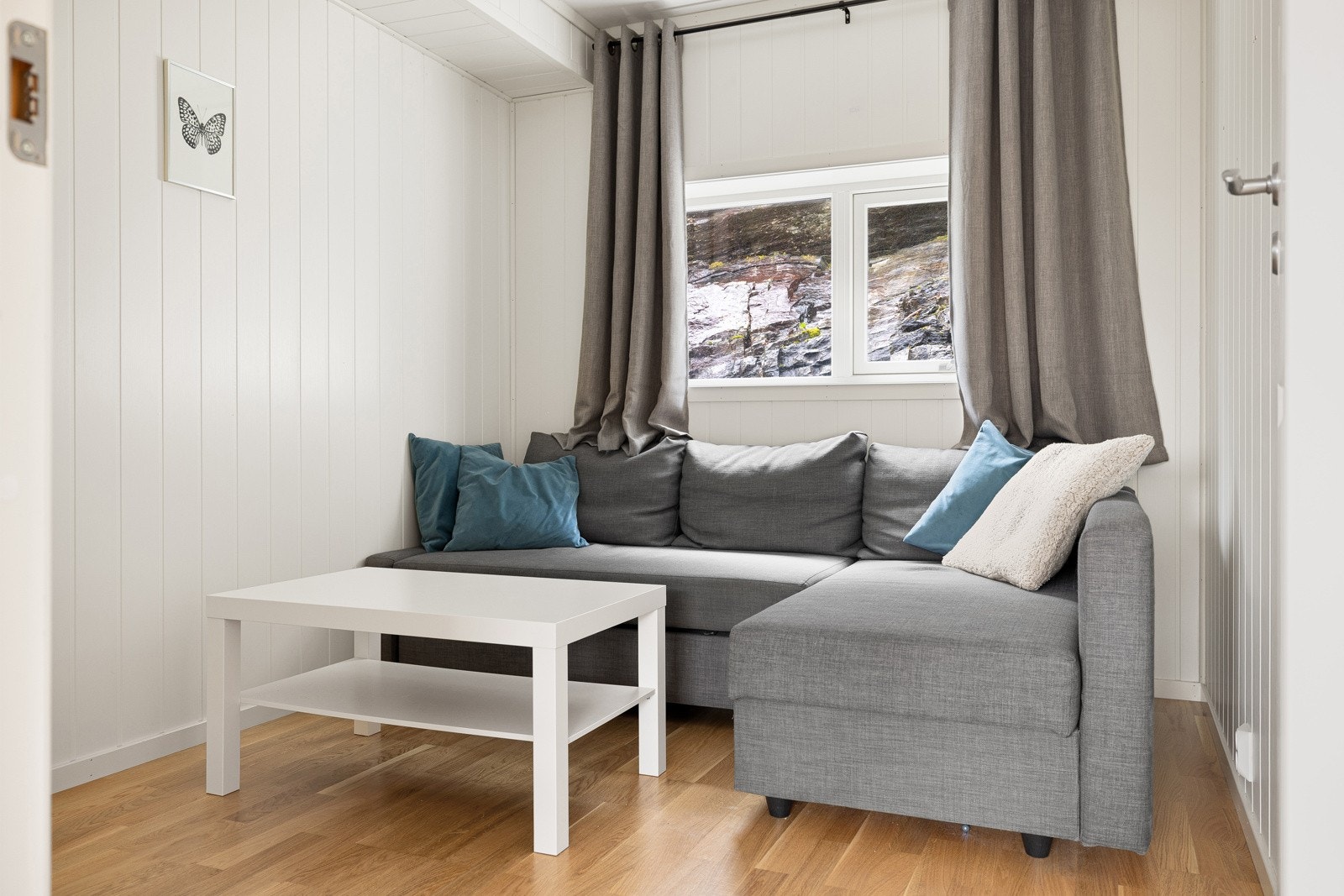 Soverom 3; brukes i dag som ekstra tv-stue. Galleribilde