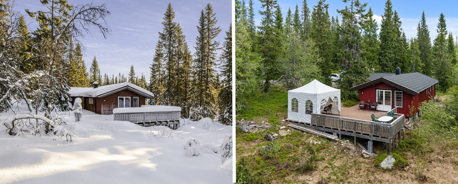 Helårshytte Galleribilde