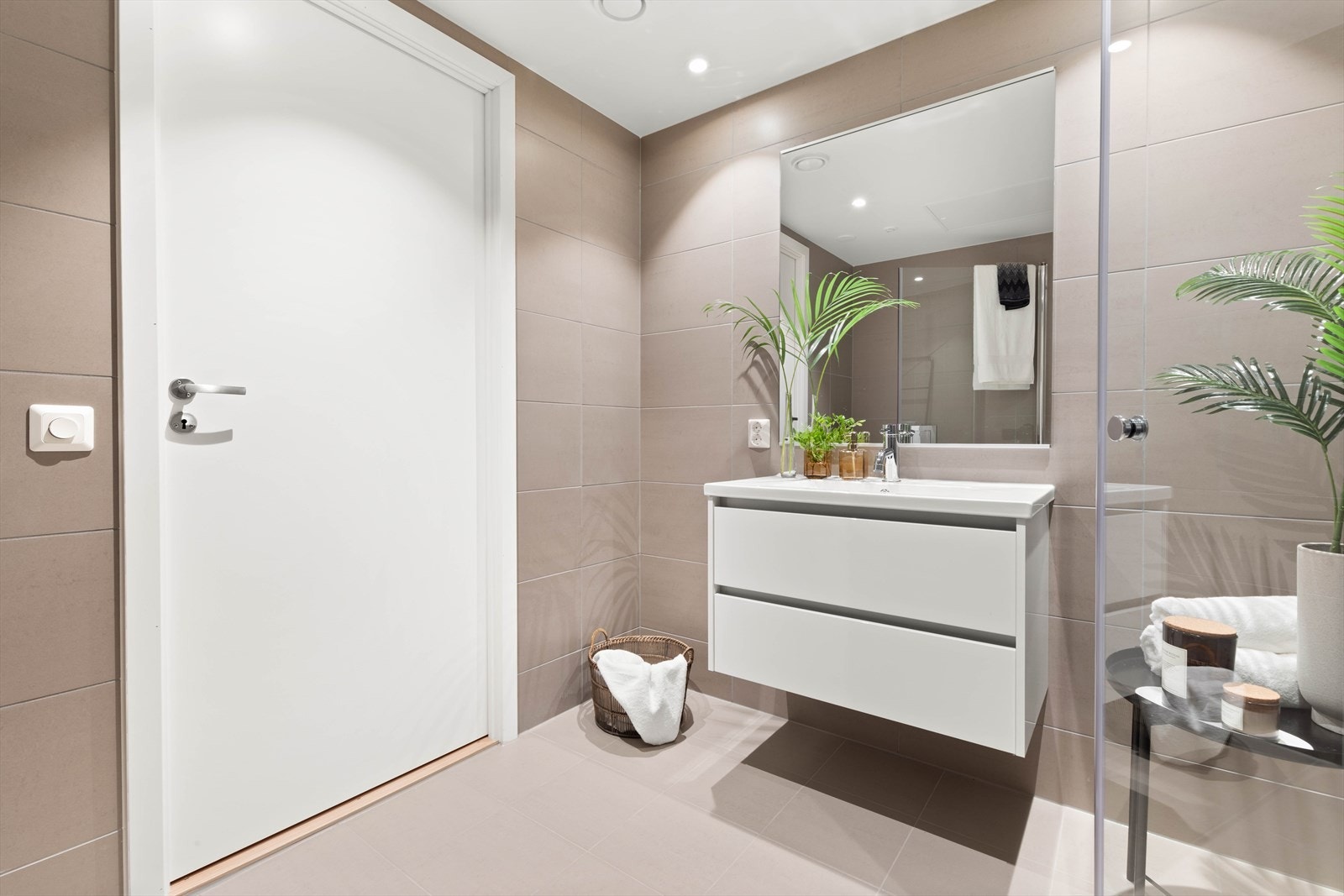 I tillegg er det gulvvarme på badet. Galleribilde