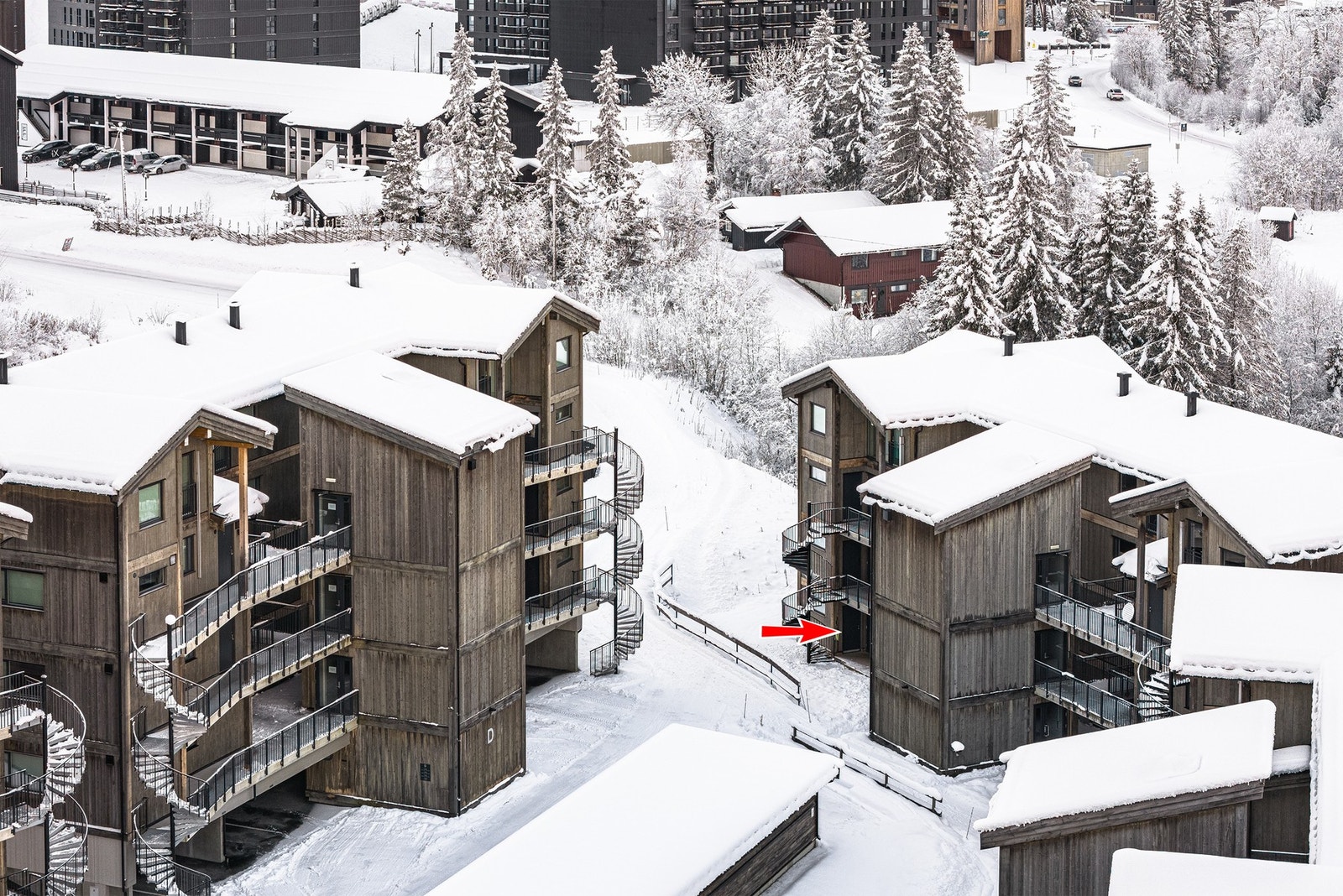 Inngang til bygg C Galleribilde