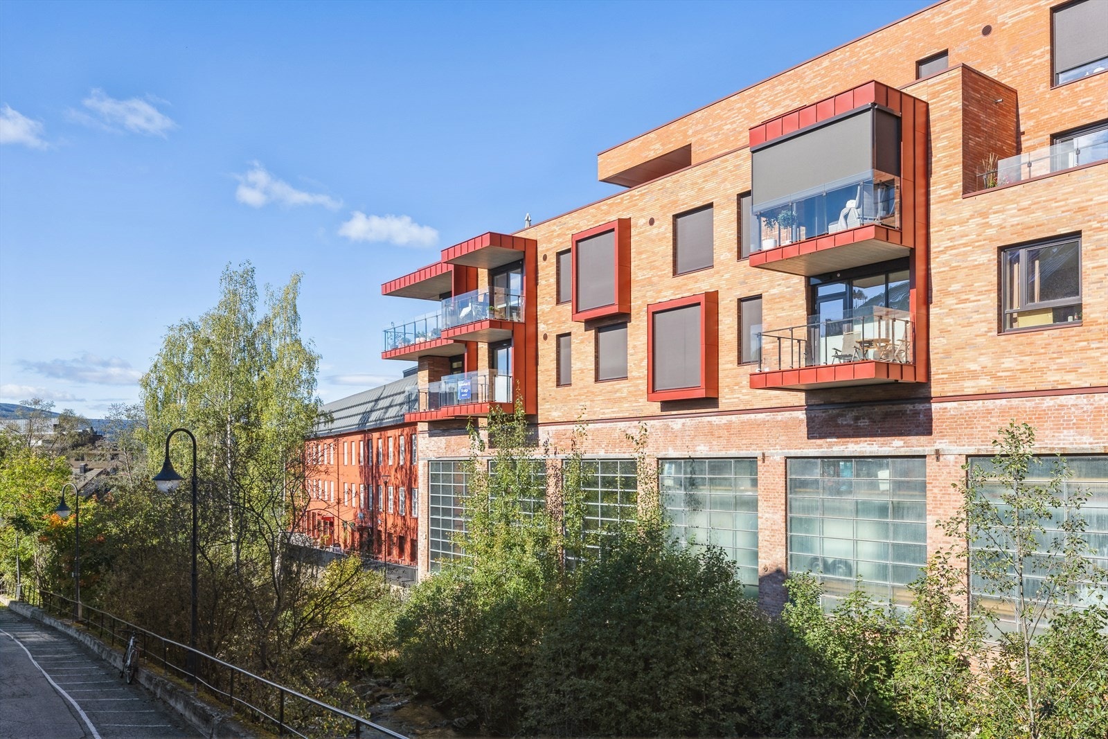 Idyll midt i Lillehammer. Galleribilde