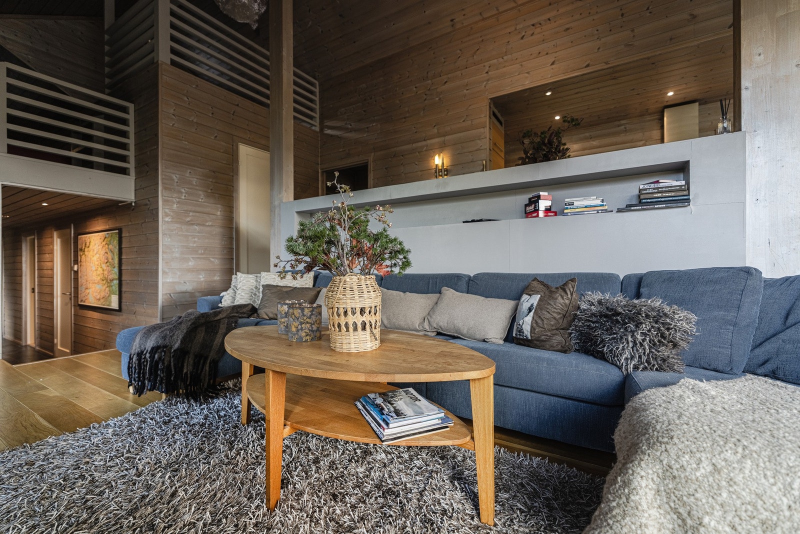 God plass i stuen Galleribilde