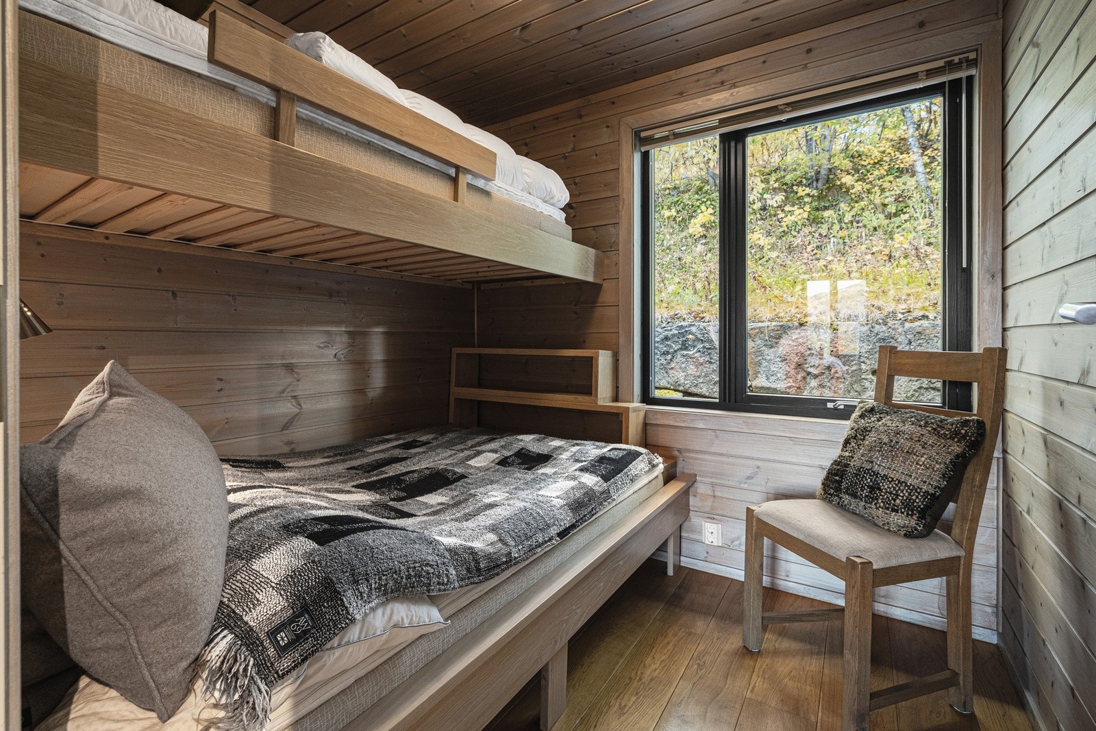 Soverom 3 med plassbygd køyeseng Galleribilde