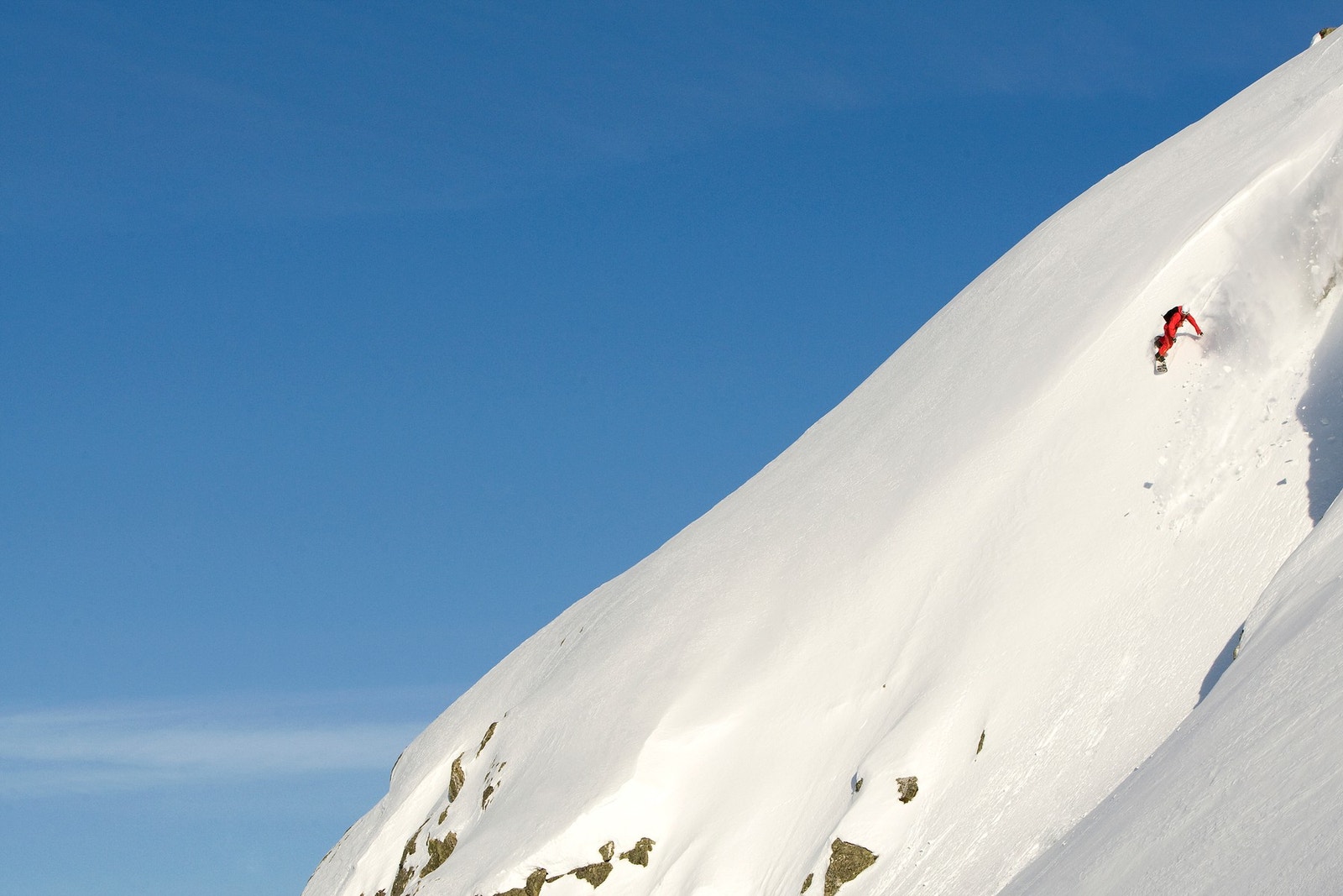 Området byr på fantastisk frikjøring. Foto Nils-Erik Bjørholt Galleribilde