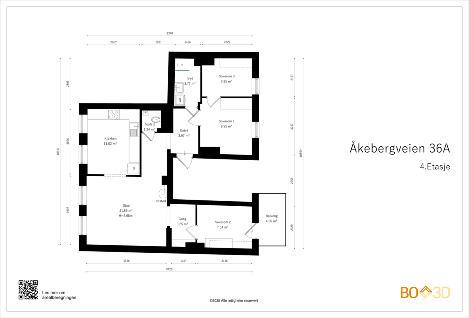 Plantegning. Galleribilde