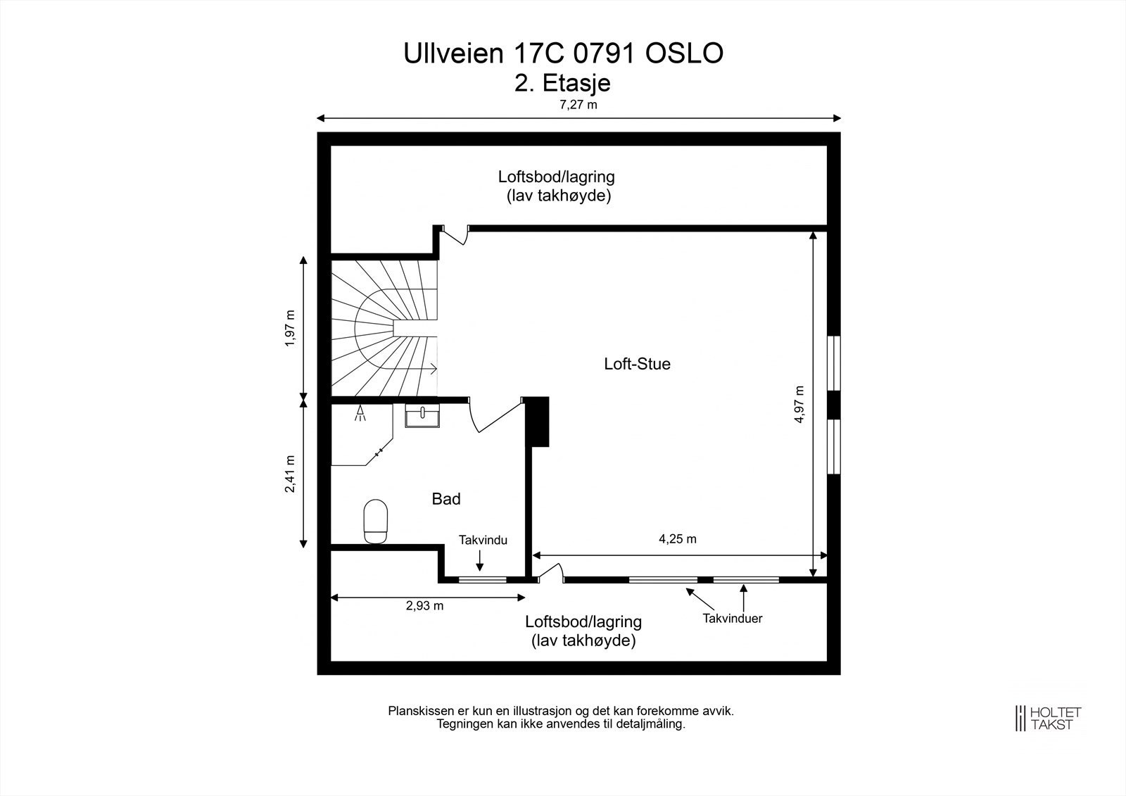 Plantegning- 2. etasje Galleribilde