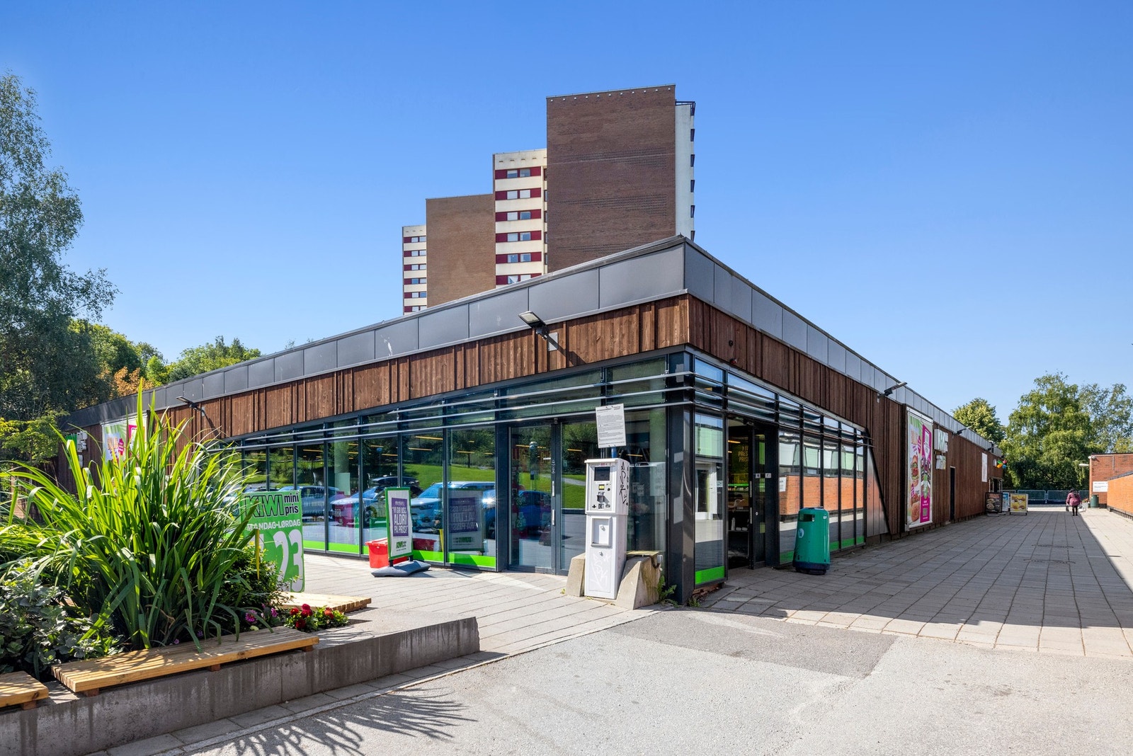 Dagligvarehandelen kan gjøres på blant annet Kiwi Trosterud Galleribilde