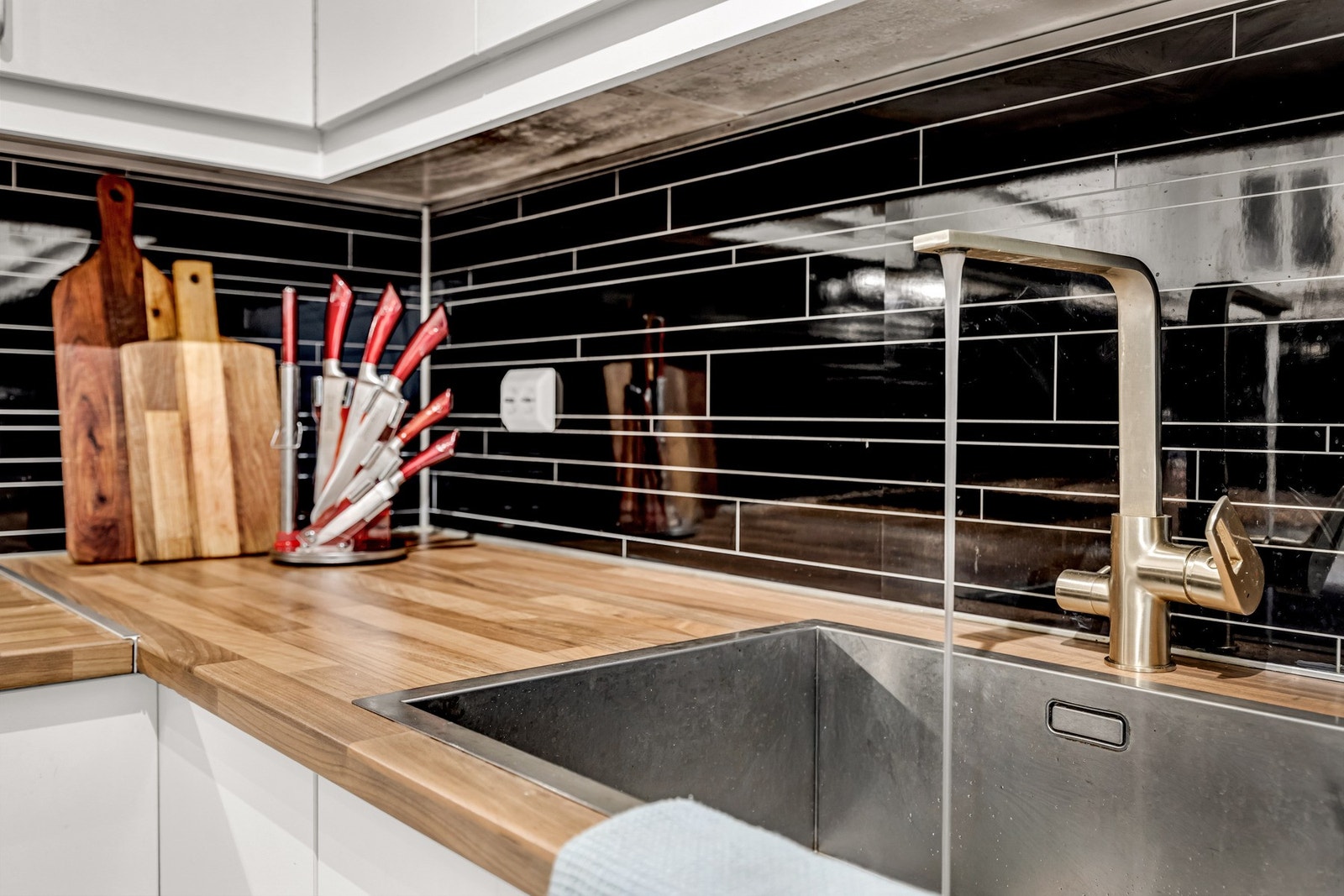 Ett-greps blandebatteri. Galleribilde