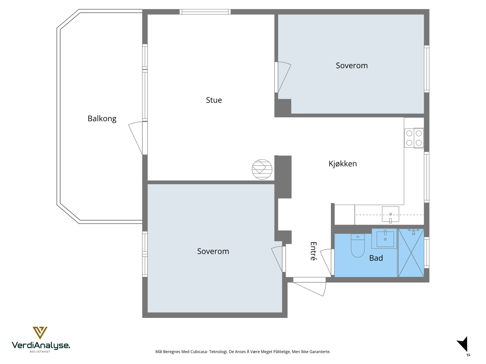 Planskisse Galleribilde