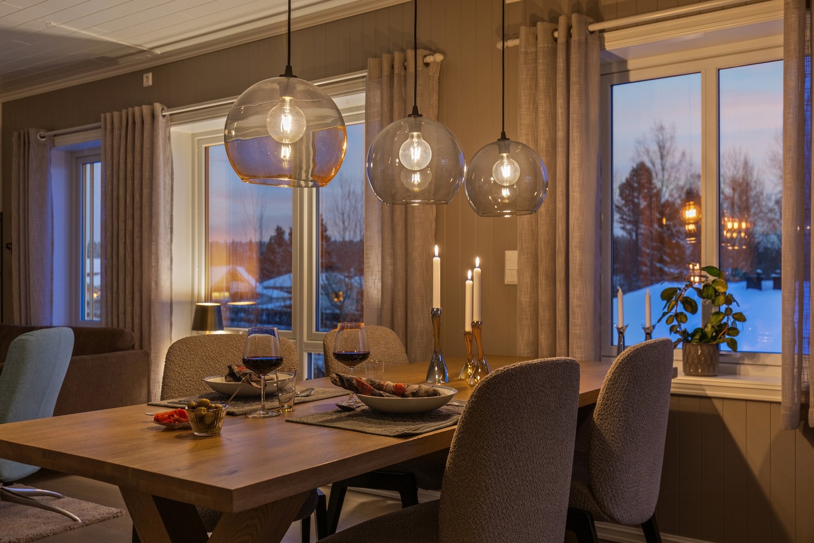 Her kan man lett samle venner og familie til hyggelige sammenkomster. Galleribilde