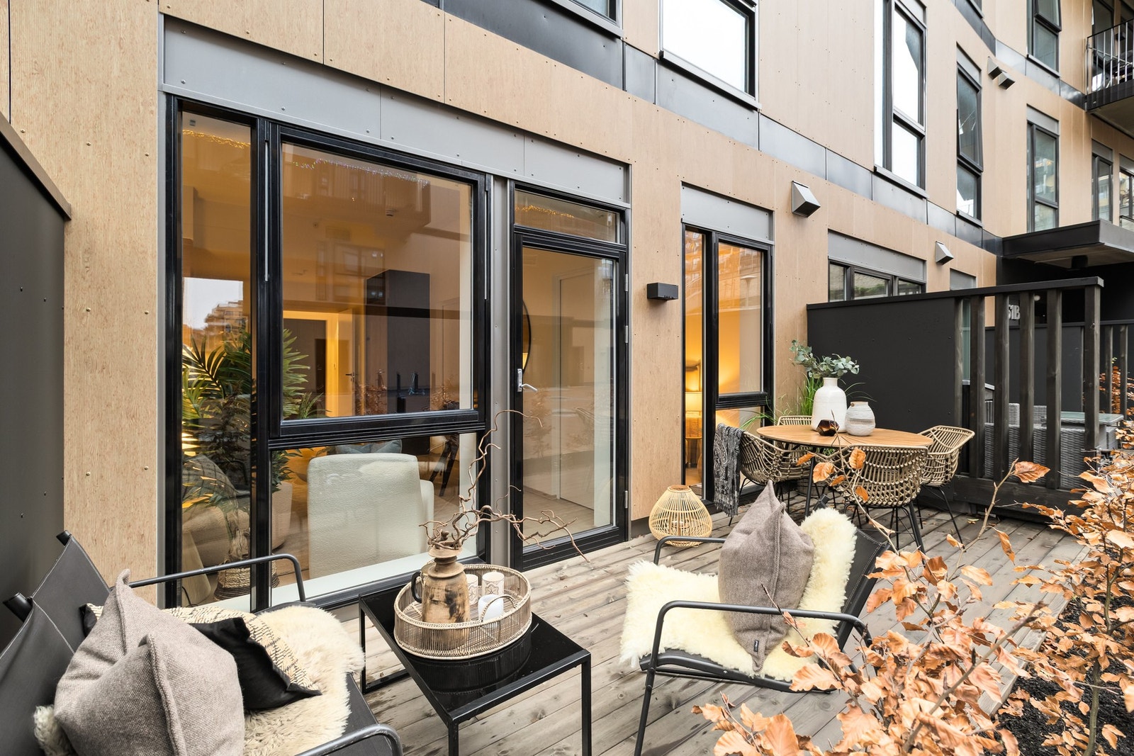 Lekker 2-roms leilighet fra 2024 med høy standard og markterrasse på 11 kvm Galleribilde