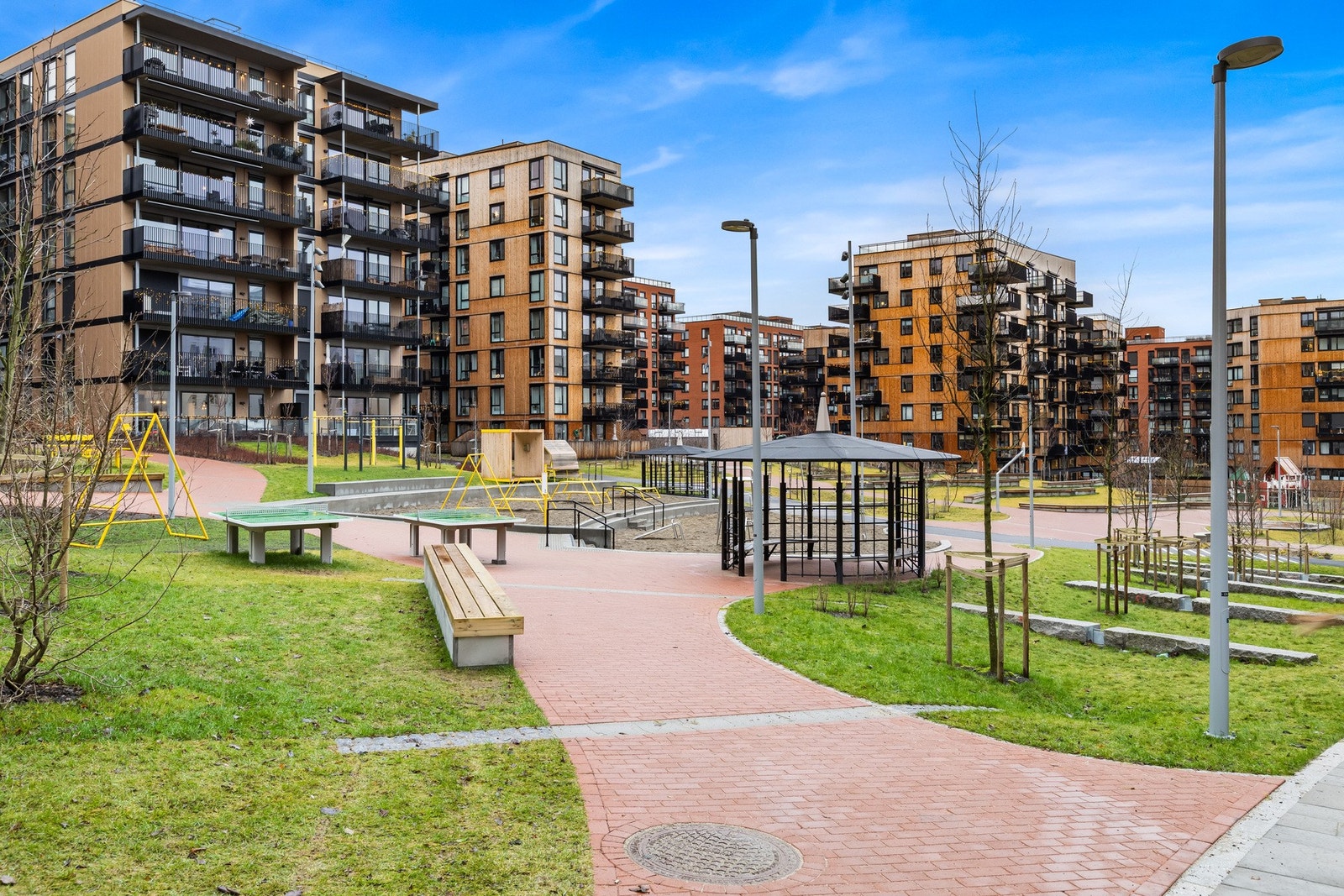 Flotte fellesområder like ved Galleribilde