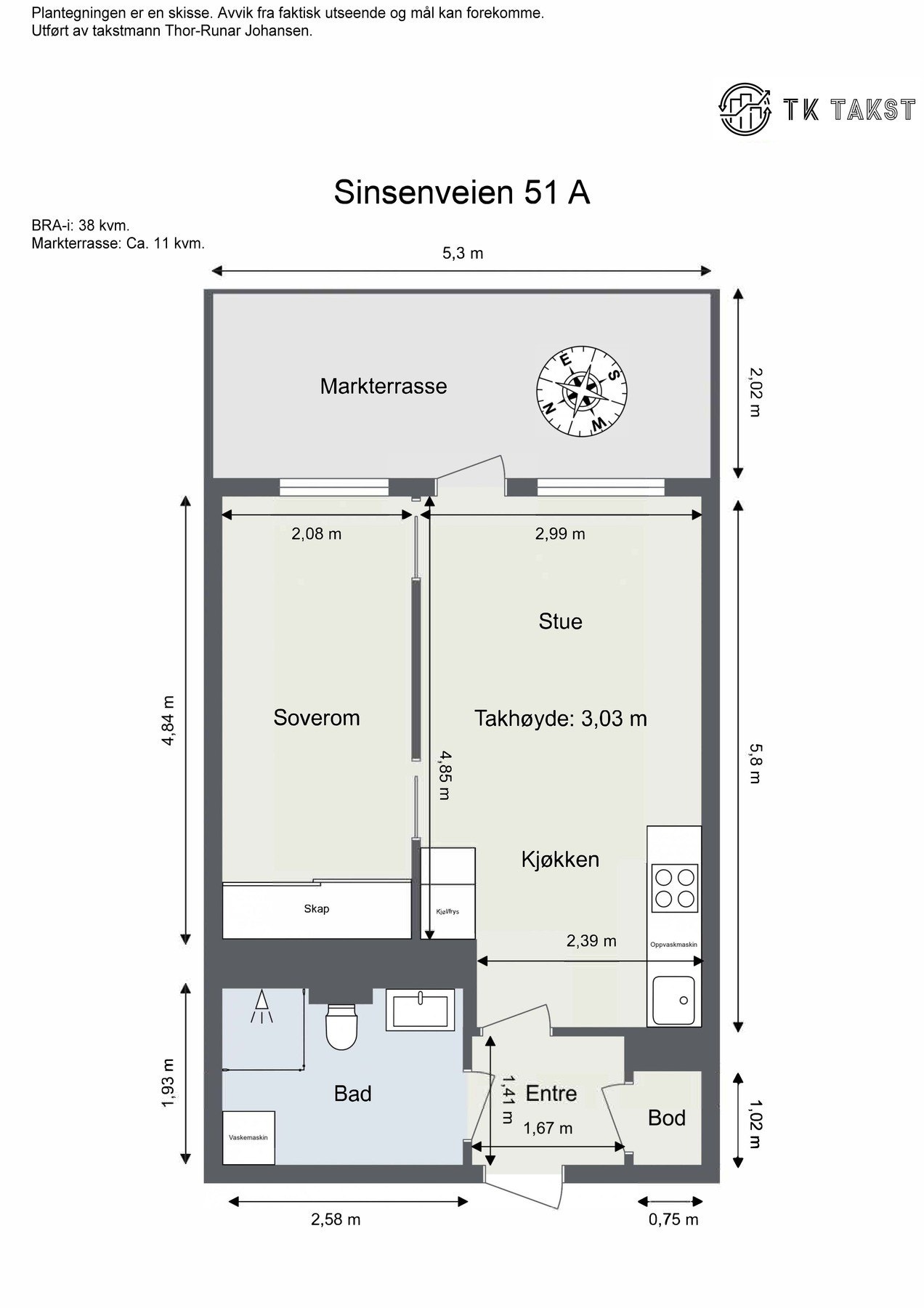 Plantegning Galleribilde
