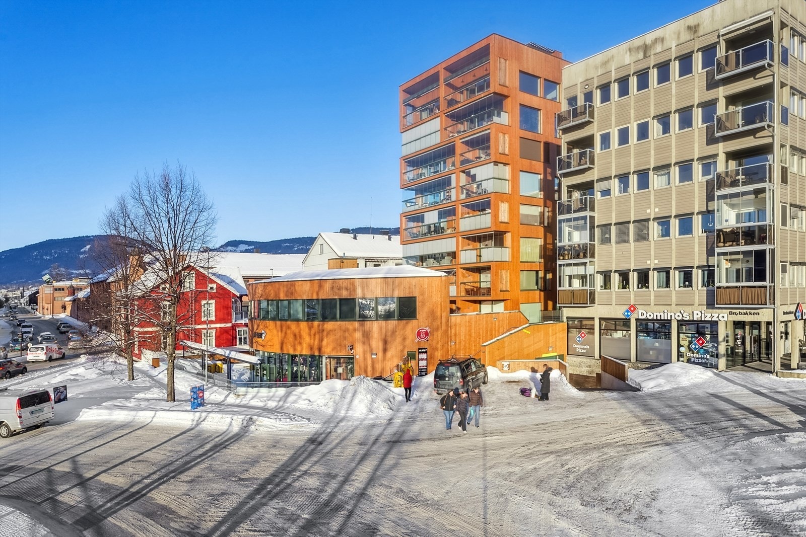 Lillehammer Taarn har en meget sentral beliggenhet, med den koselige gågata kun en liten rusletur unna. Galleribilde