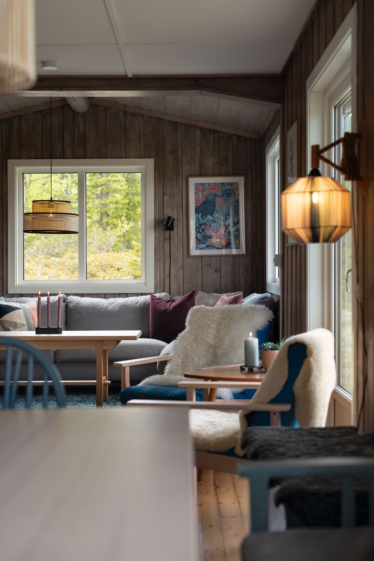 Hyttekos Galleribilde