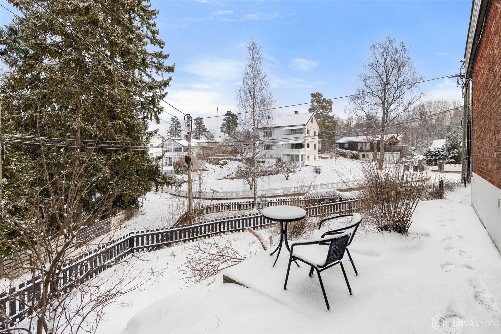 Uteområdet. Galleribilde