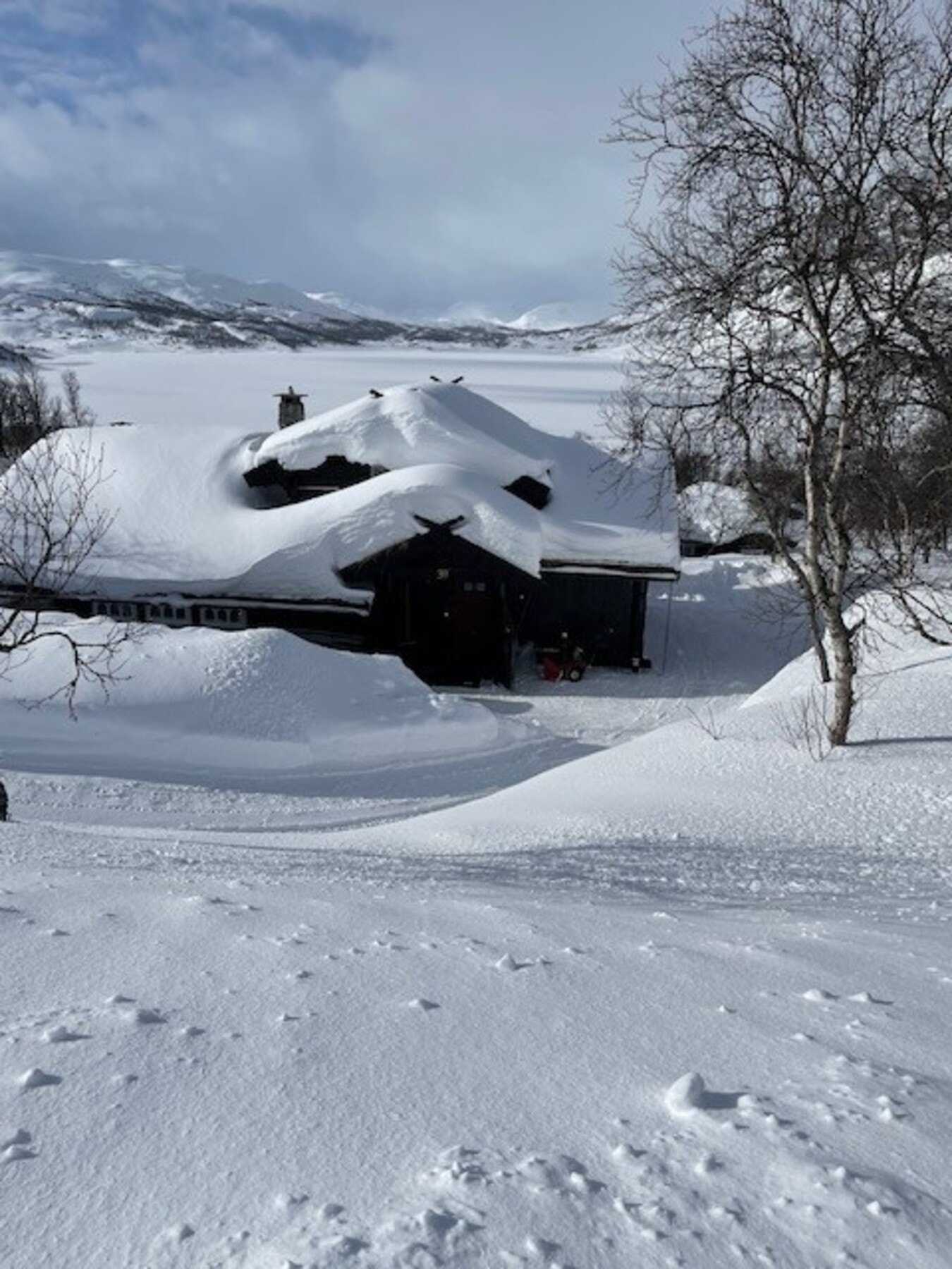 Vinterbilde fra selgers arkiv. Galleribilde