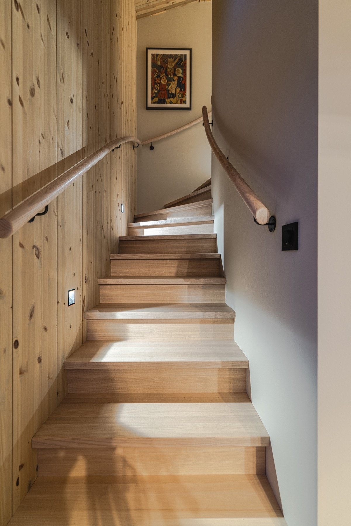 Trapperom til toppetasjen. Galleribilde