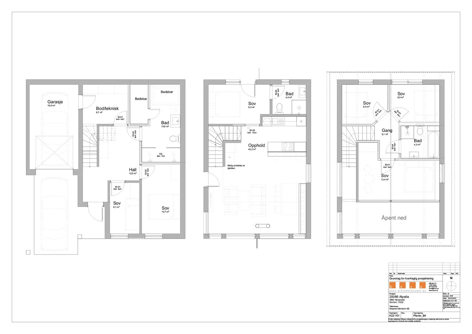 Chaleten har en svært god og arealeffektiv planløsning med hele 6 soverom, 3 bad, et stort og luftig allrom, stor sportsbod, garasje og carport. Galleribilde
