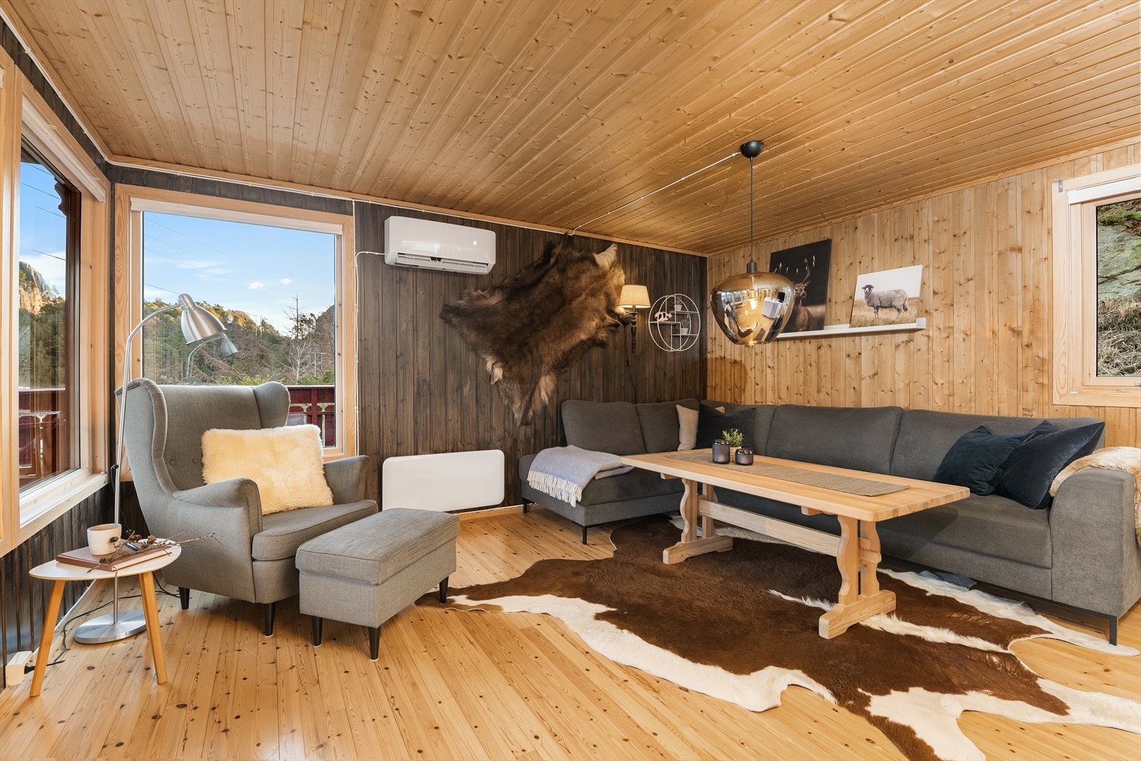 Trivelig hytte hvor det er enkelt å slappe av! Galleribilde