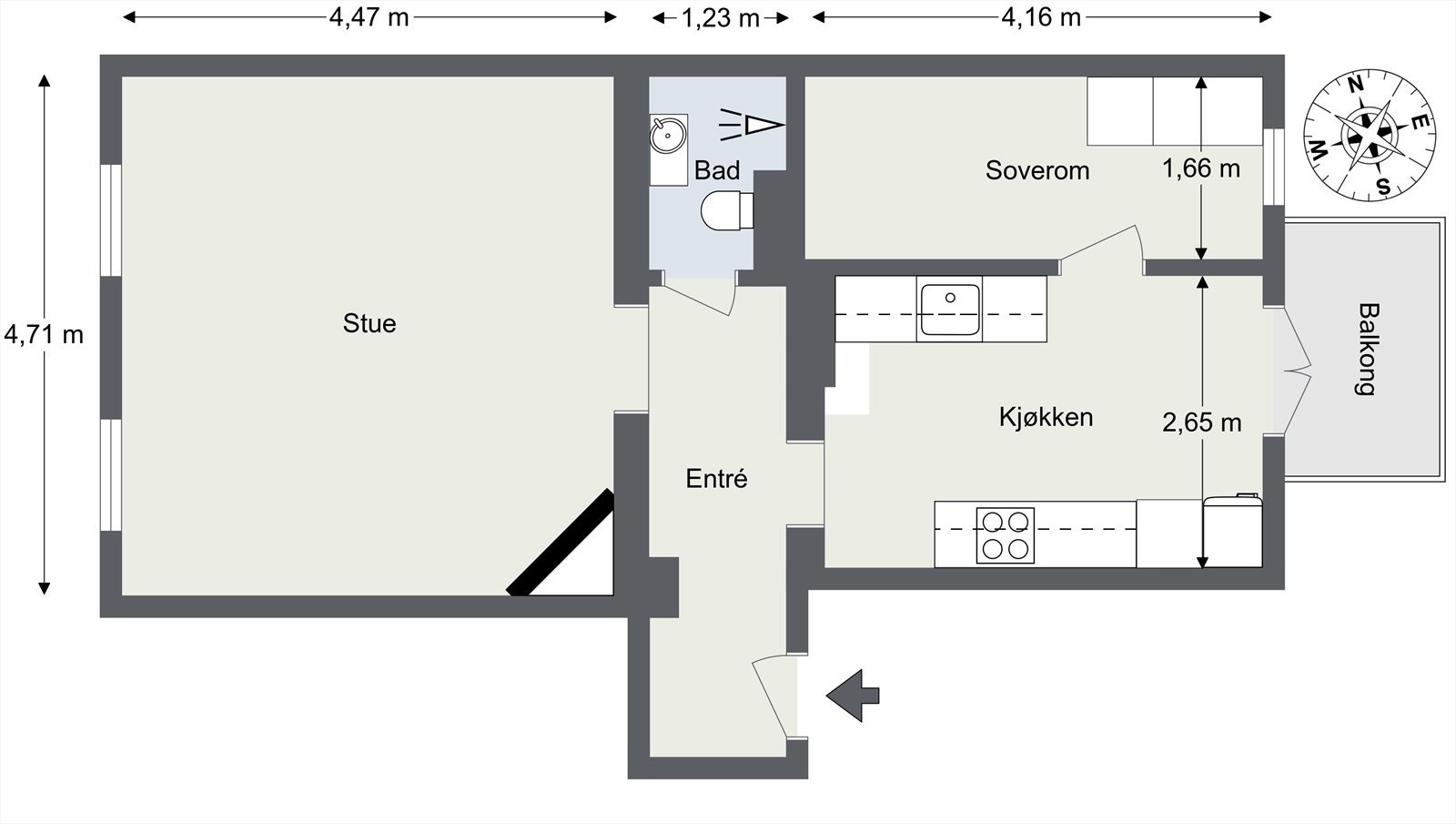 Plantegning. Galleribilde