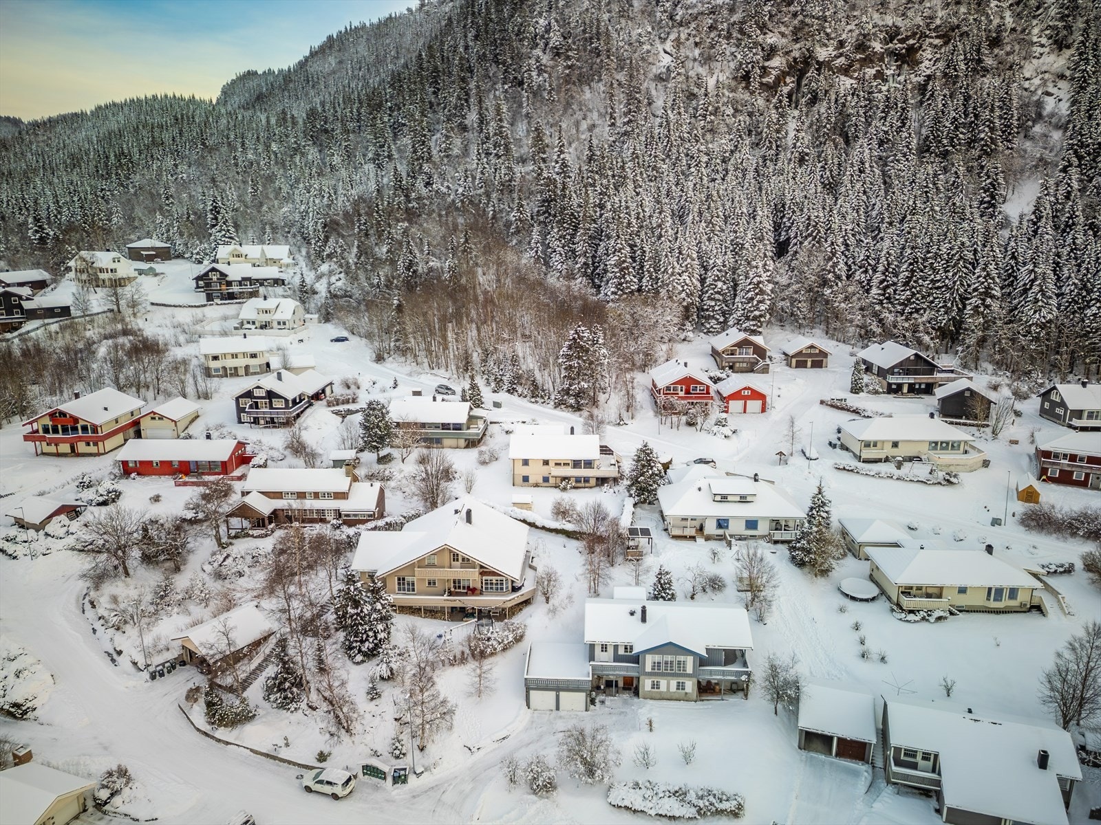 Dronefoto Galleribilde