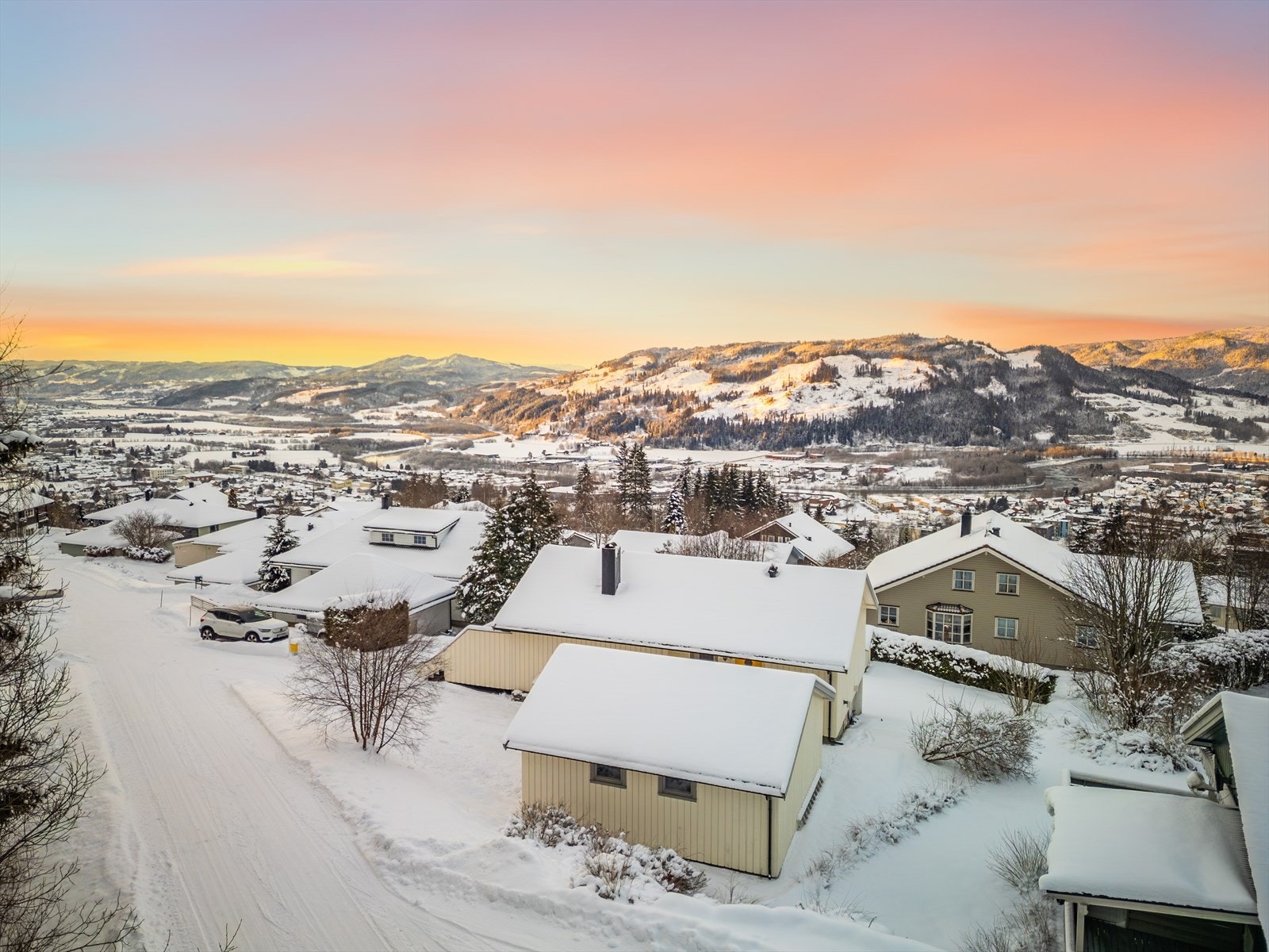 Dronefoto Galleribilde