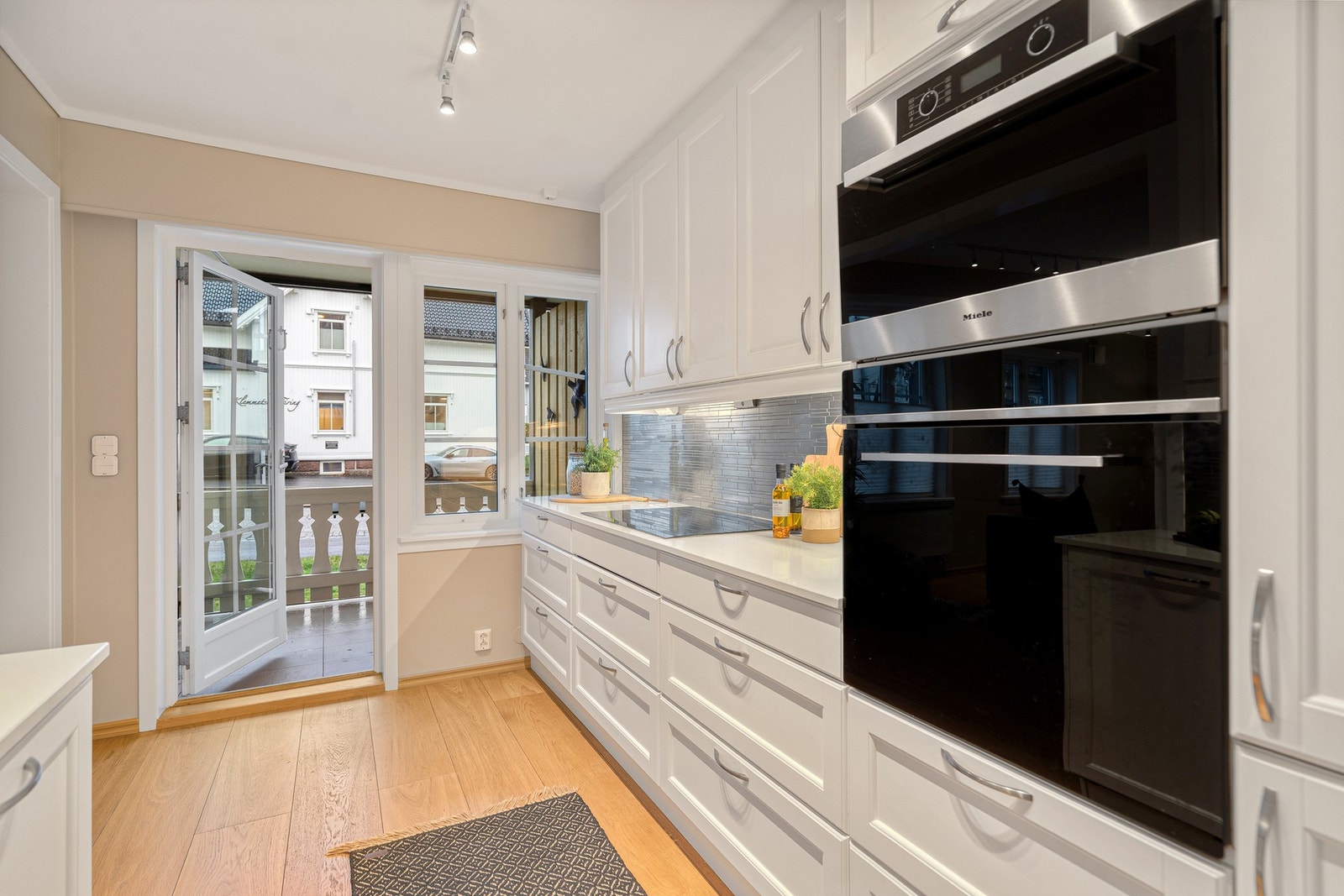 Komfyr og damp ovn i høyden Galleribilde