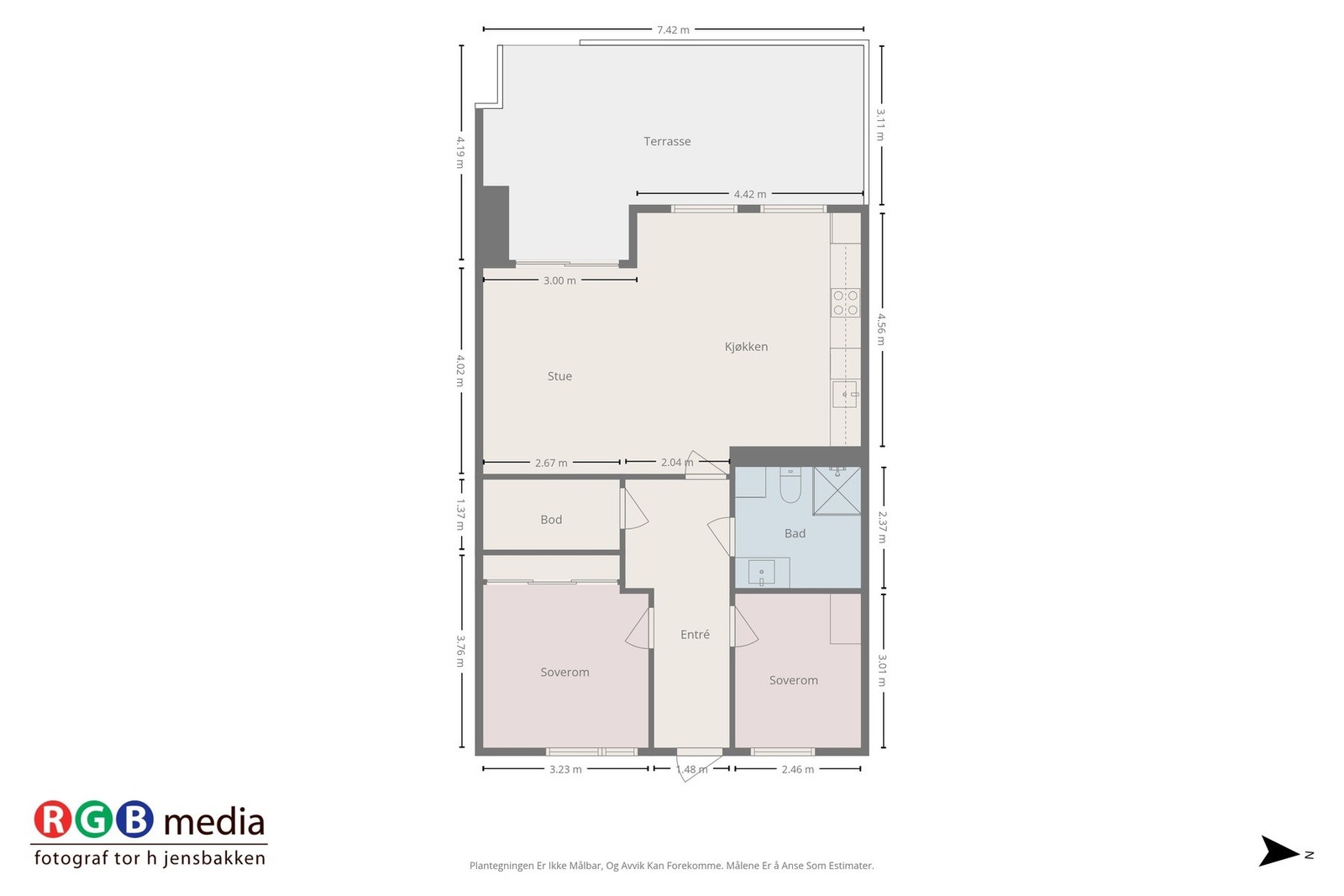 Planløsning. Galleribilde