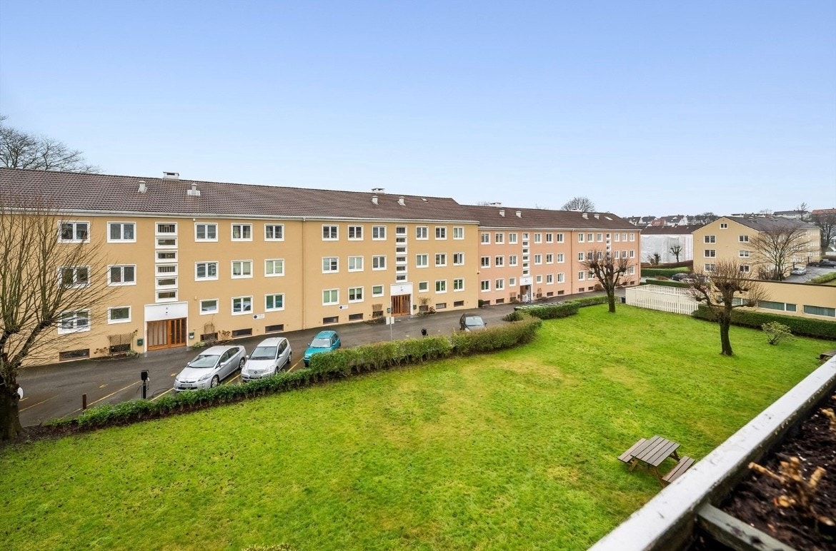 Utsikt fra balkong Galleribilde