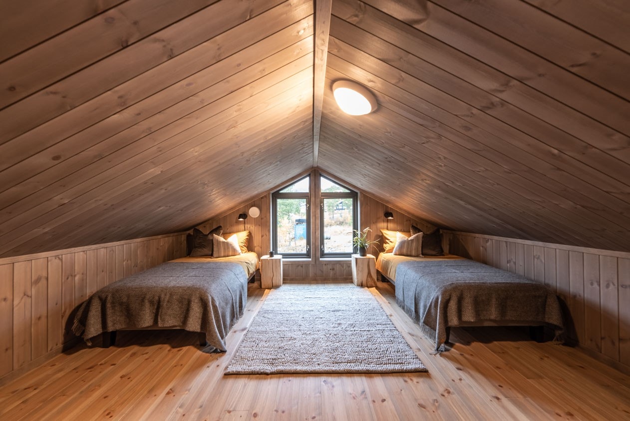 Hytta har hems (inspirasjonsbilde fra en annen Danebu-hytte) Galleribilde