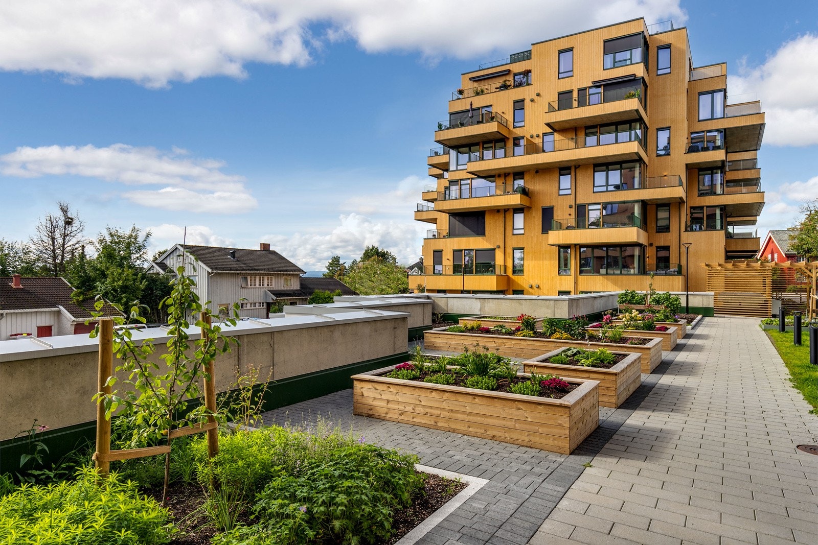 Videre har alle beboere tilgang til de øvrige fellesarealene som tilhører sameiet. Galleribilde