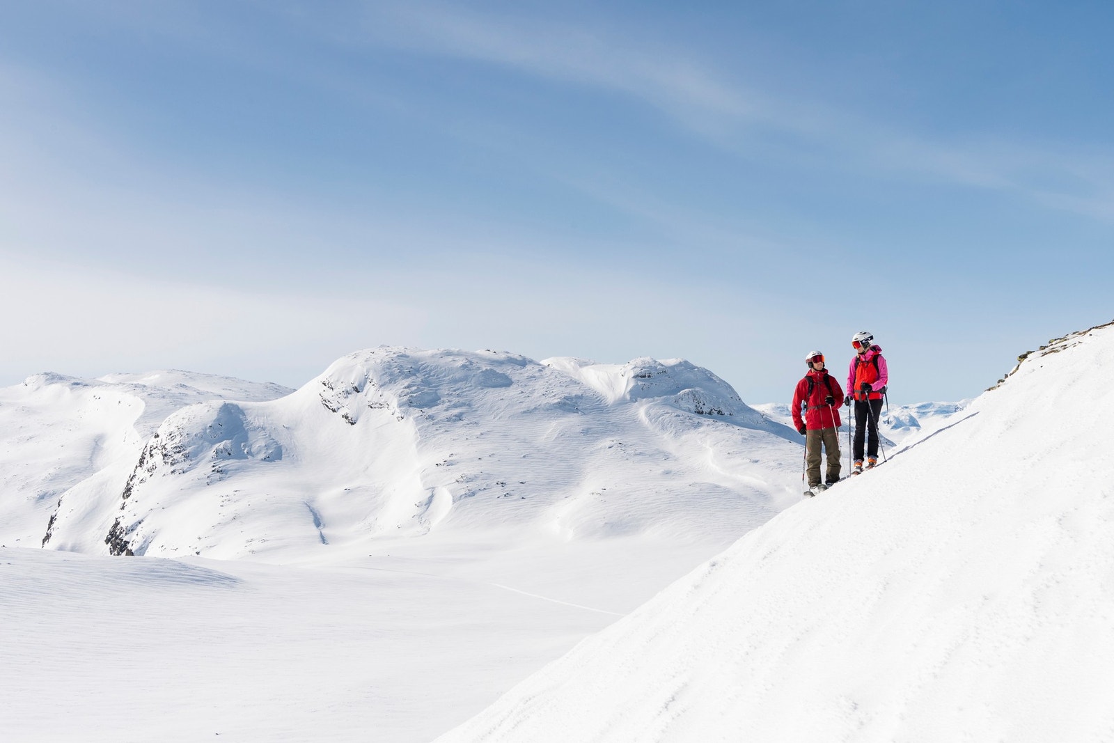Hemsedal er kjent som de skandinaviske alpene , og det er ikke uten grunn. Foto: Ola Matsson. Galleribilde