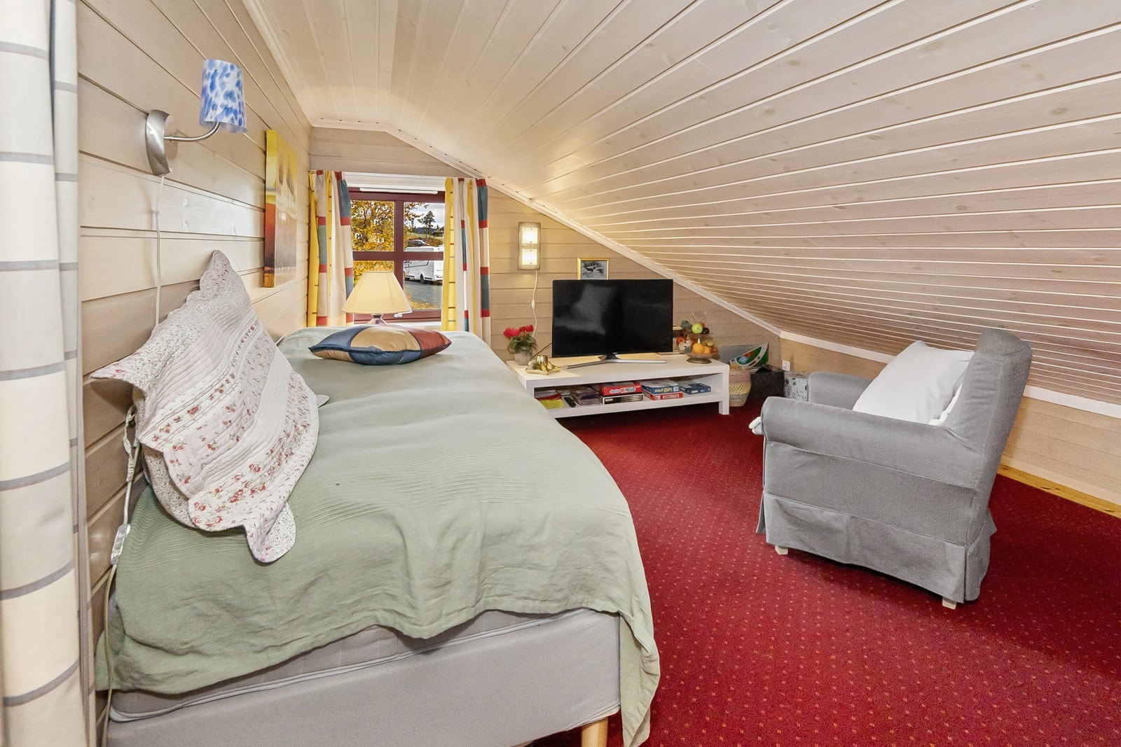 Fra loftstue Galleribilde